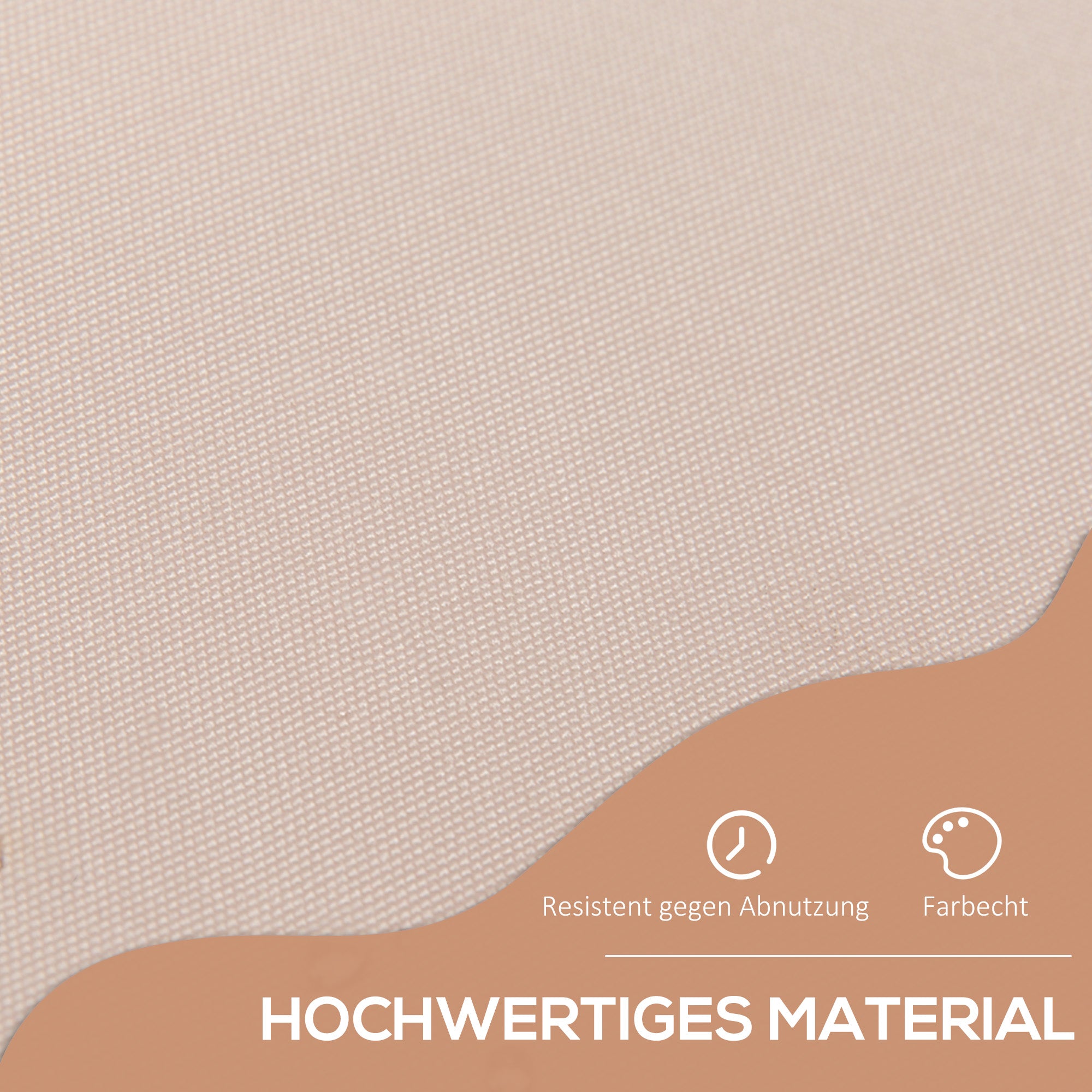 Clamp Awning with Hand Crank Adjustable Height Articulated Arm Awning Dirt-Repellent, Weather-Resistant Balcony Awning 150cm Wide Patio Awning for Patio Balcony Veranda Cream White