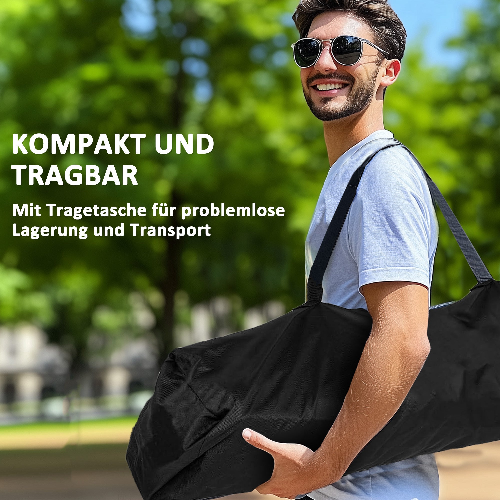 Set of 2 Folding Camping Chairs with Armrests, Drink Holder, Headrest, Cooler Bag Outdoor Folding Chair up to 120kg Load Capacity Padded Fishing Chair Garden Chair for Garden Camping