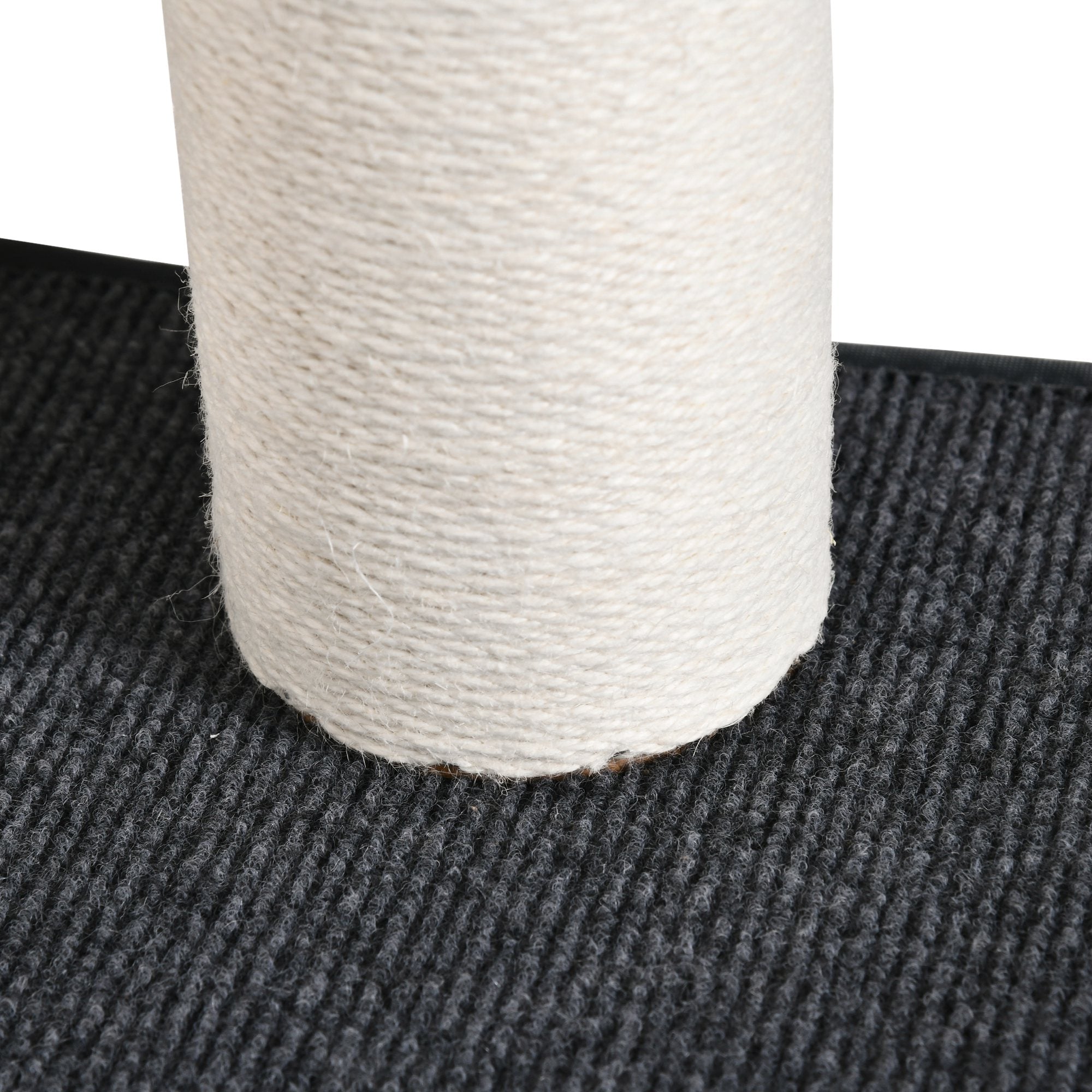 Wall-Mounted Cat Tree Cat Climbing Wall Scratching Post Cat Furniture for Wall Climbing Fun for Cats Wall Mount Wood Light Gray+Beige 66 x 28 x 137 cm