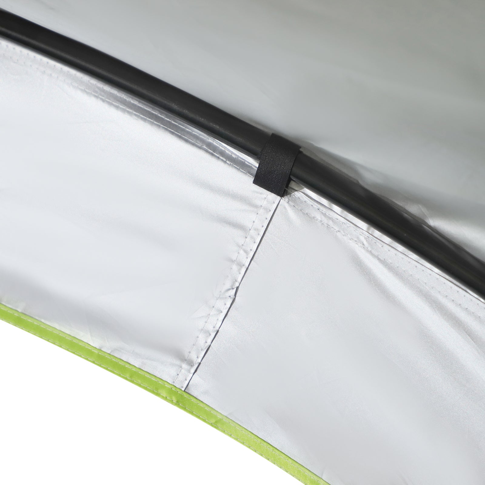 Garden Gazebo Garden Tent Marquee Party Tent Sun Protection Weatherproof Metal Pole + Polyester Cream White + Blue 4 x 4 x 2.5 m