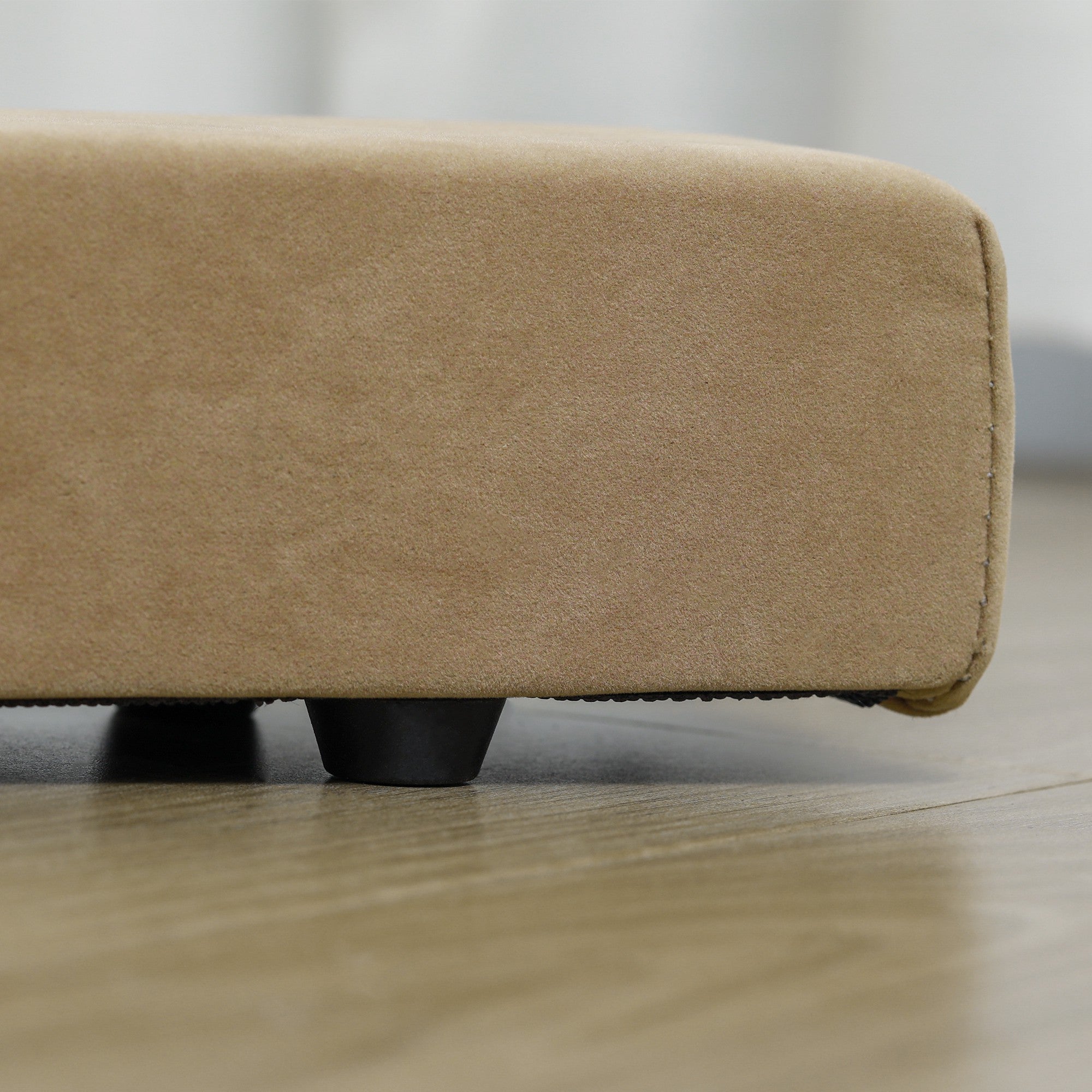 210cm Foldable Gymnastics Balance Beam for Kids and Adults Beam Gymnastics, Training Equipment Balancing Beam for Home Fitness Training Gymnastics, Brown