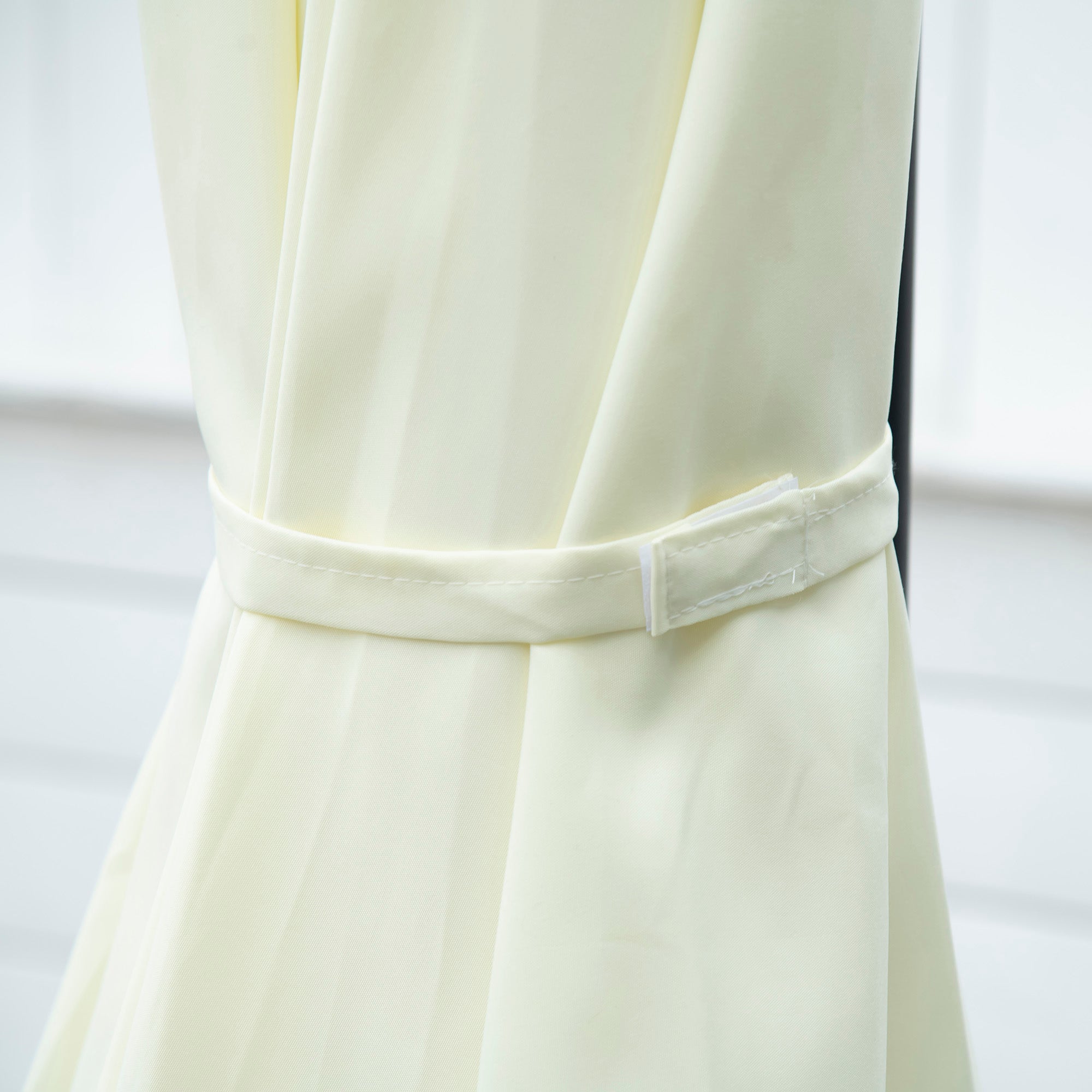 Ø256x245 cm Garden Umbrella Offset Parasol with 360° Manual Rotation and Cross Base for Patio Terrace Outdoor Beige