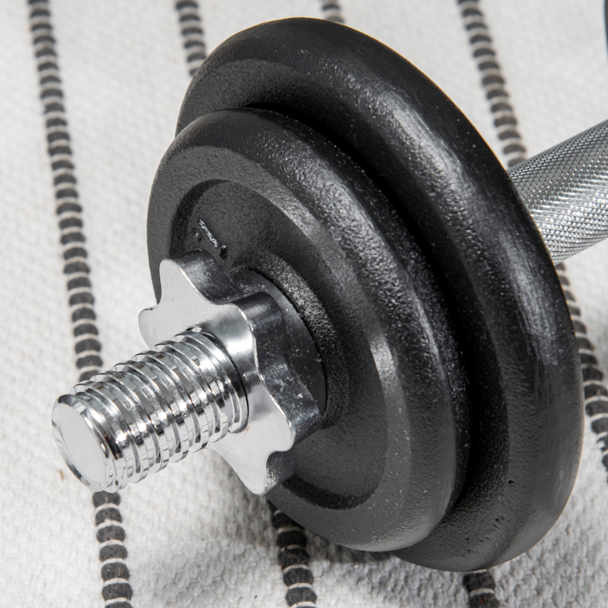 Dumbbell Set 2-Piece Adjustable Dumbbells and Barbells up to 20 KG Dumbbell Set Dumbbell with Connecting Rod Dumbbell Set for Home Strength Training Gym