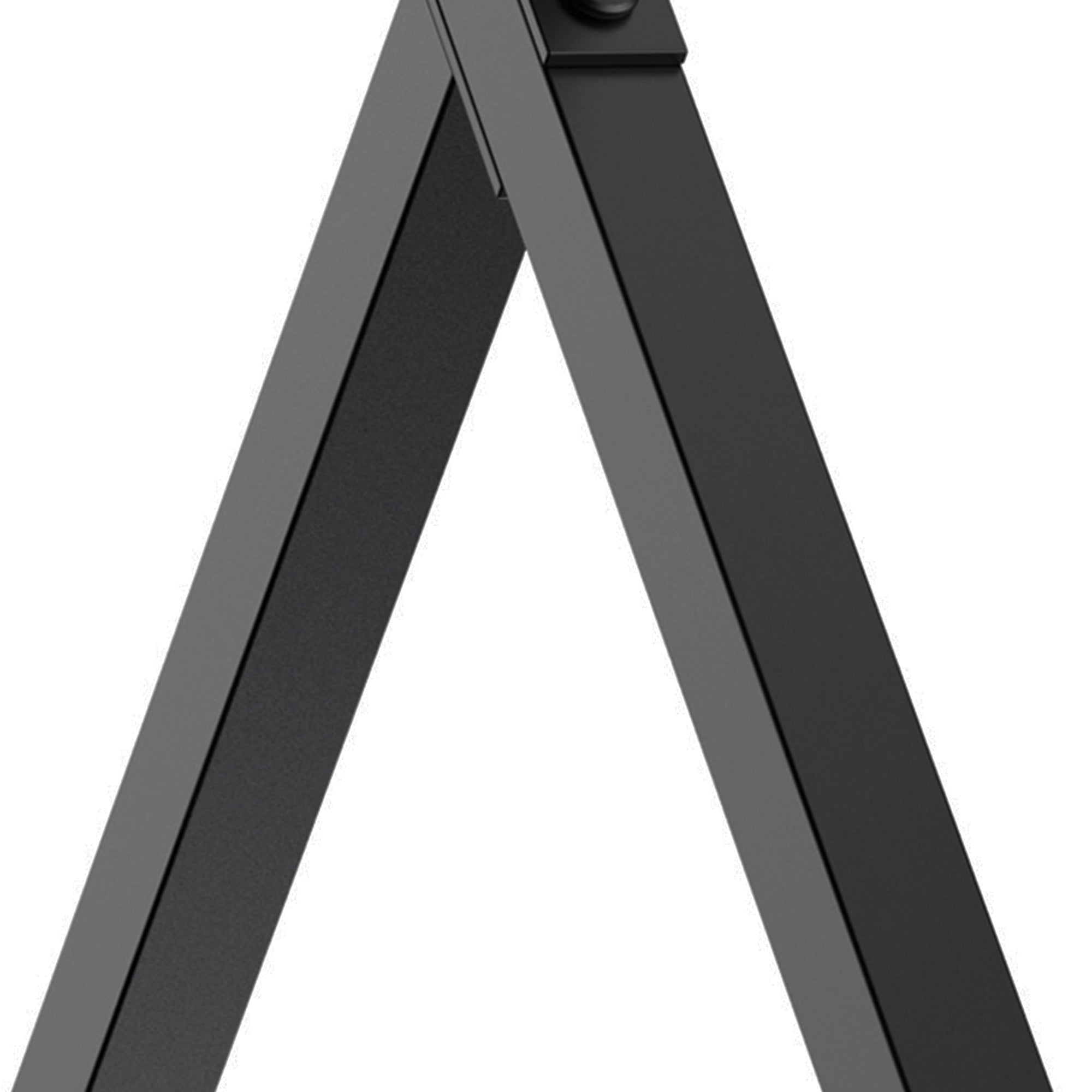 Set of 2 X-Shaped Steel Table Legs - 70L x 8W x 72H cm - industrial design