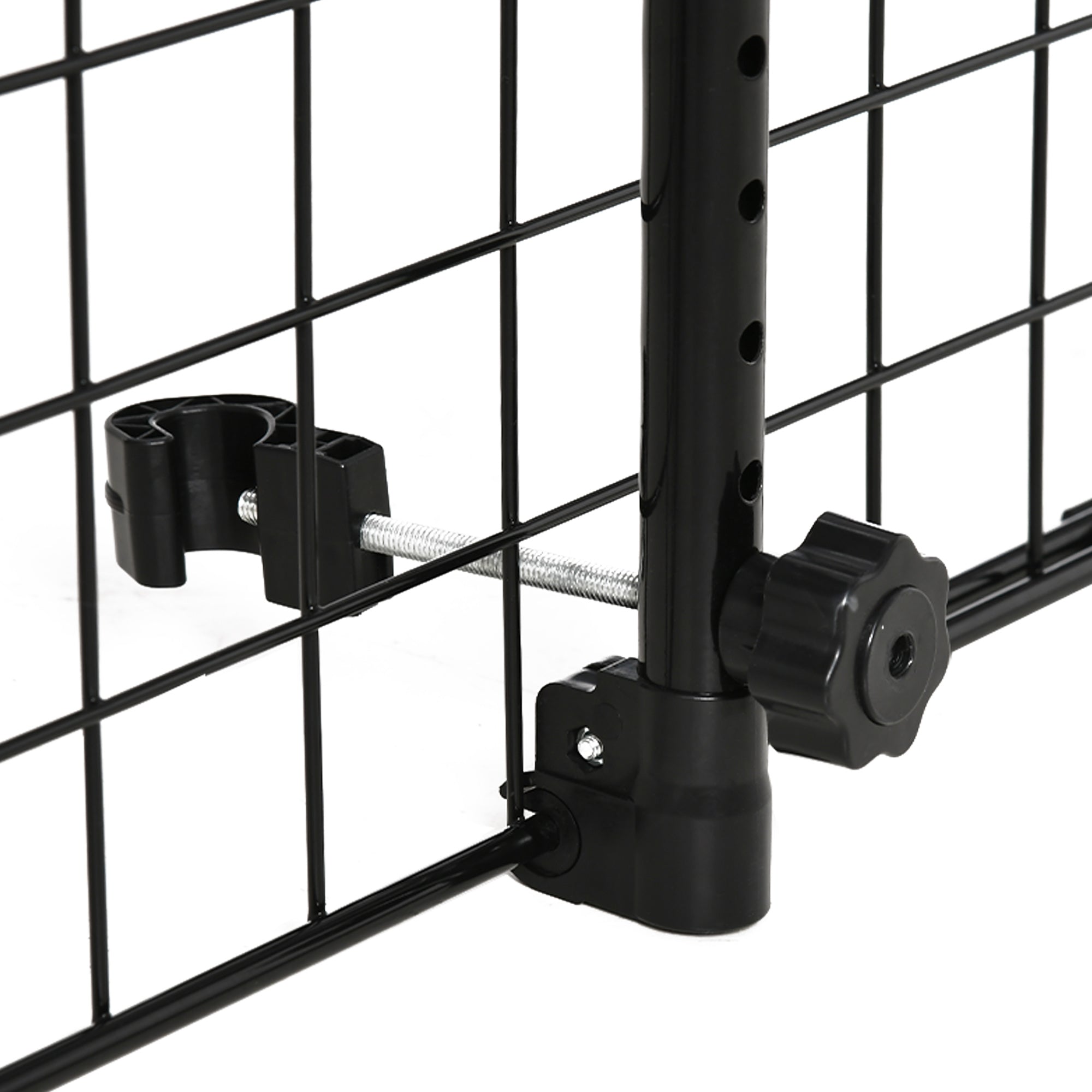 Dog Guard Car Universal Auto Safety Grid for Dogs with Continuously Adjustable Width, Partition for Trunk Dog Car Grid Dog Safety Grid 91-152 x 30 cm