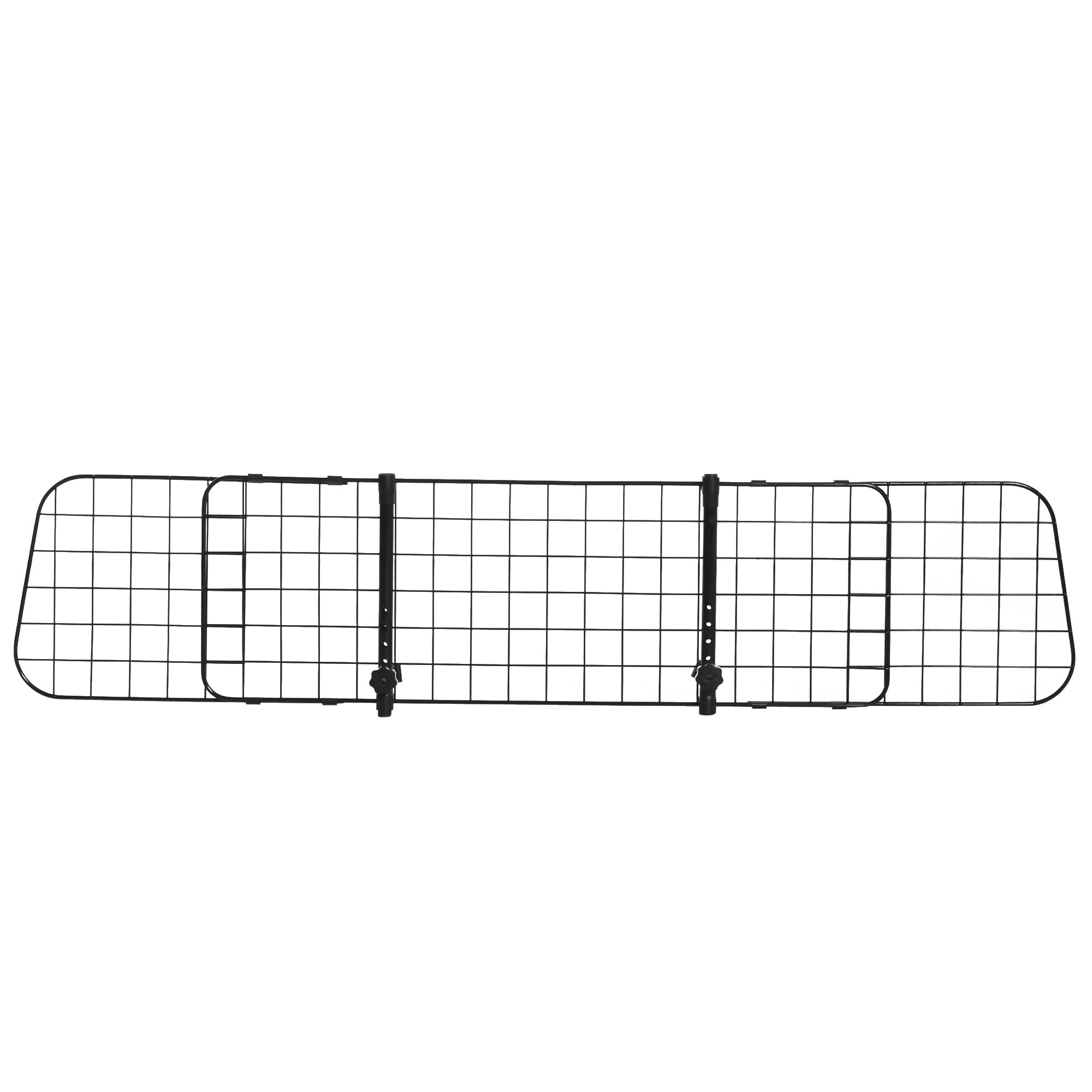 Dog Guard Car Universal Auto Safety Grid for Dogs with Continuously Adjustable Width, Partition for Trunk Dog Car Grid Dog Safety Grid 91-152 x 30 cm