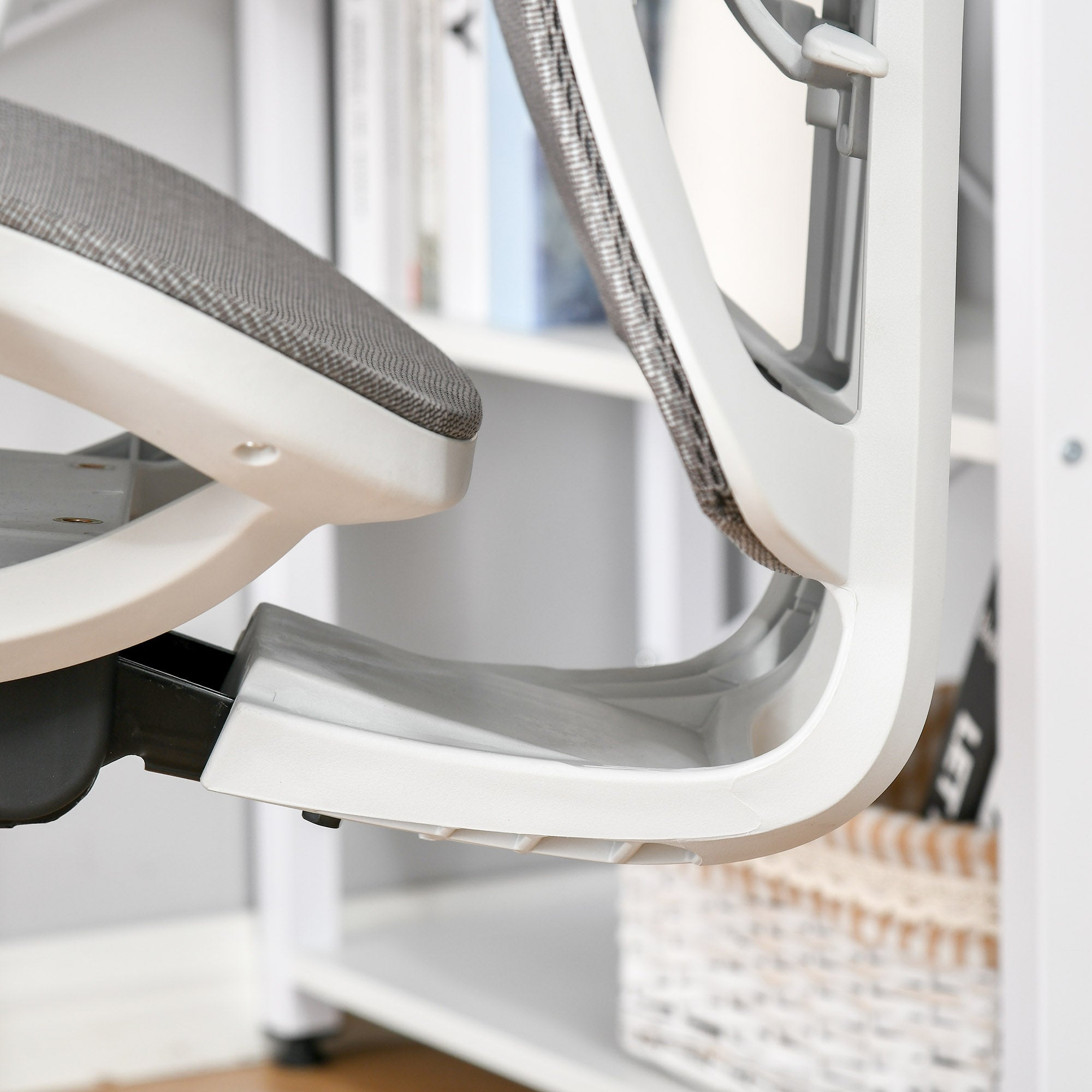 Office Chair Desk Chair Gaming Chair with Headrest Lumbar Pillow 3D Armrest 3 Levels 360° Swivel Wheels Height Adjustable Ergonomic Mesh Fabric Foam Grey 67 x 65 x 120-128 cm