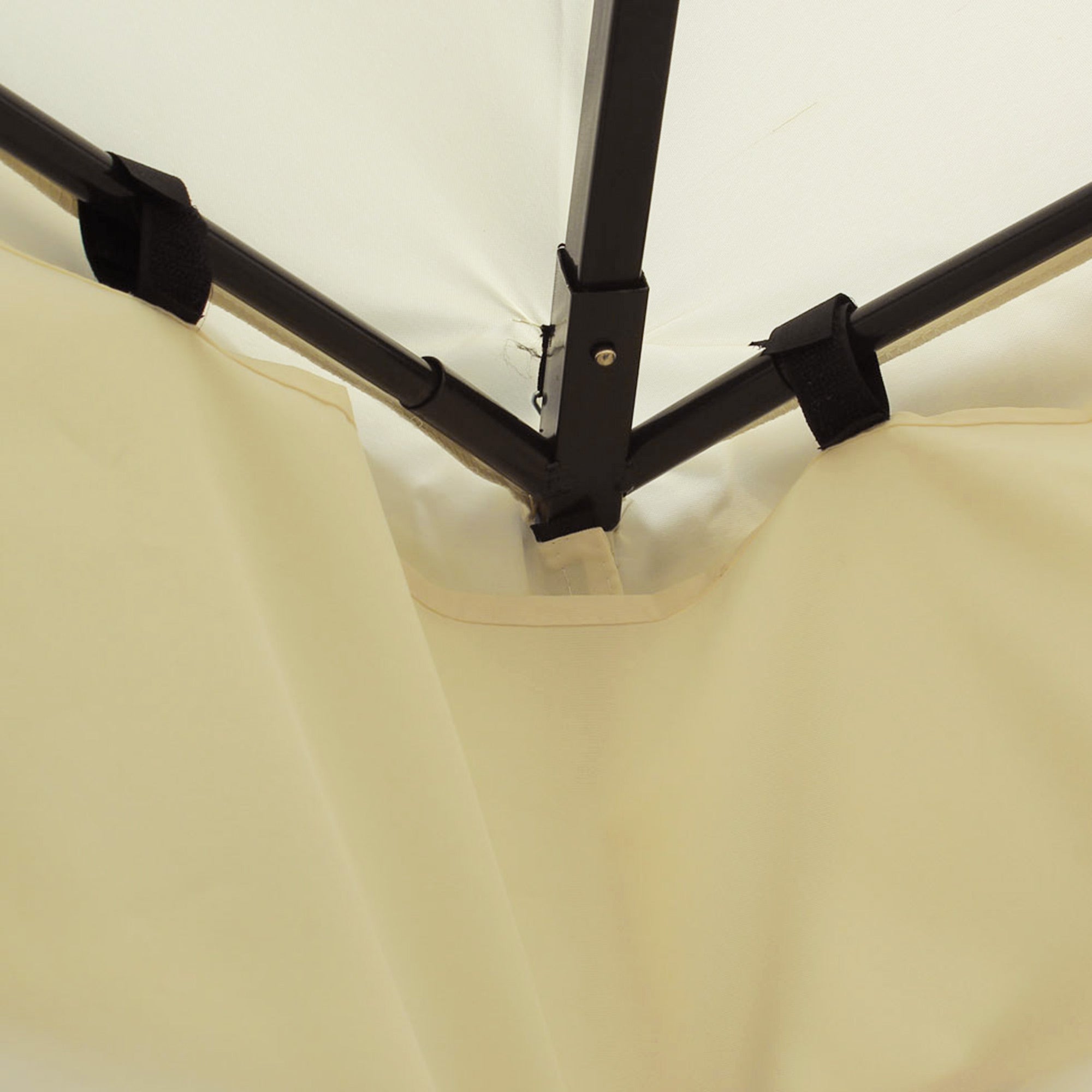 Luxury Pavilion Garden Gazebo Party Tent Marquee Pagoda 3x4m Cream