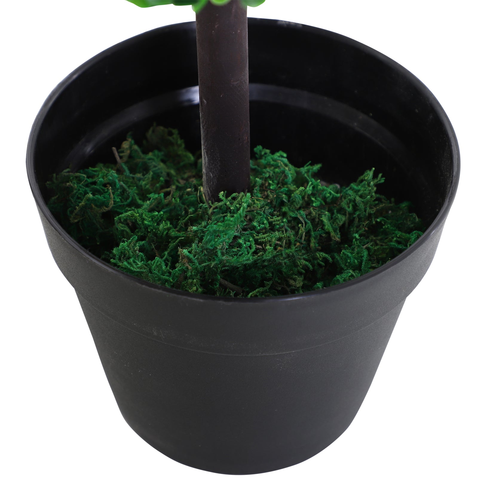 Artificial Boxwood Topiary with 3 Balls Ø 30 x 112H cm Green