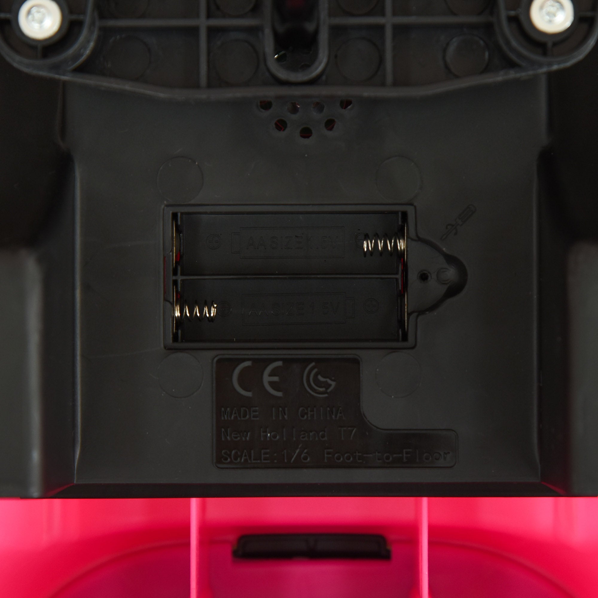 No-Pedal Tractor for Kids 12-36 Months with Removable Trailer Ride-On Car with Horn Headlights Floor Seat 25 kg Load Capacity 91x29x44 cm Pink