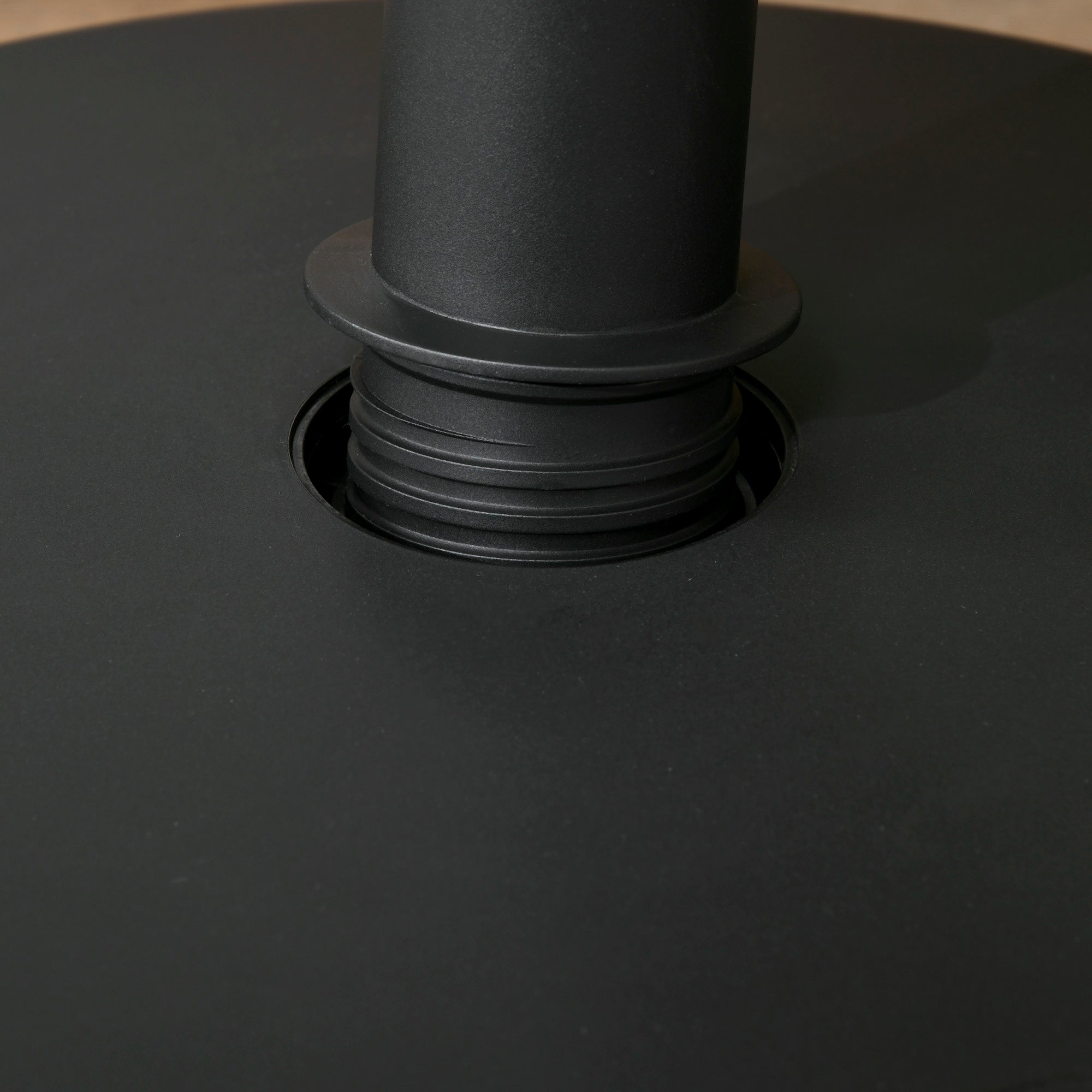 Garden Umbrella Base in PP Plastic, max 18kg Weight, Ø45x33 cm, Black