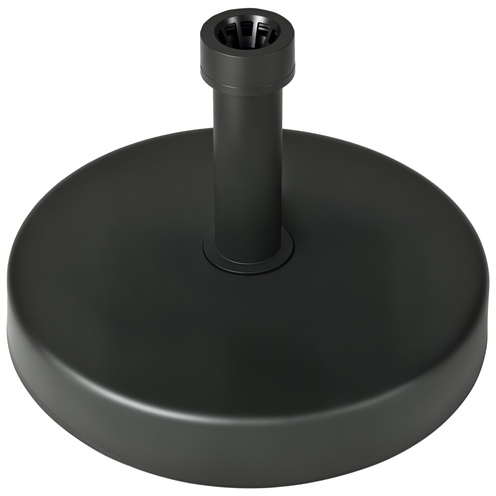 Garden Umbrella Base in PP Plastic, max 18kg Weight, Ø45x33 cm, Black
