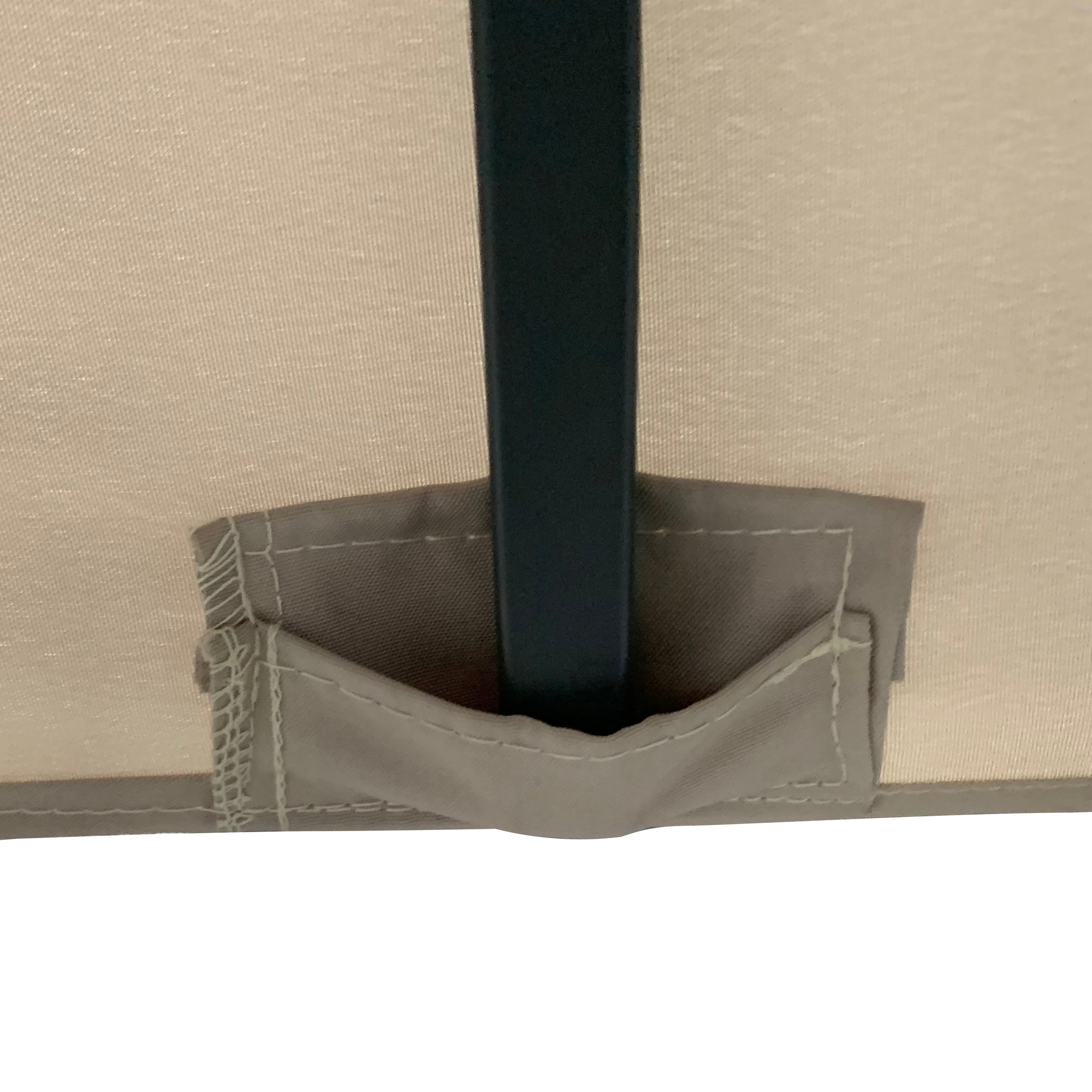 Garden Gazebo 3 x 3 meters Garden Tent Roof with Ventilation Holes Marquee Party Tent with 4 x Side Panels Weatherproof Aluminum Polyester Khaki