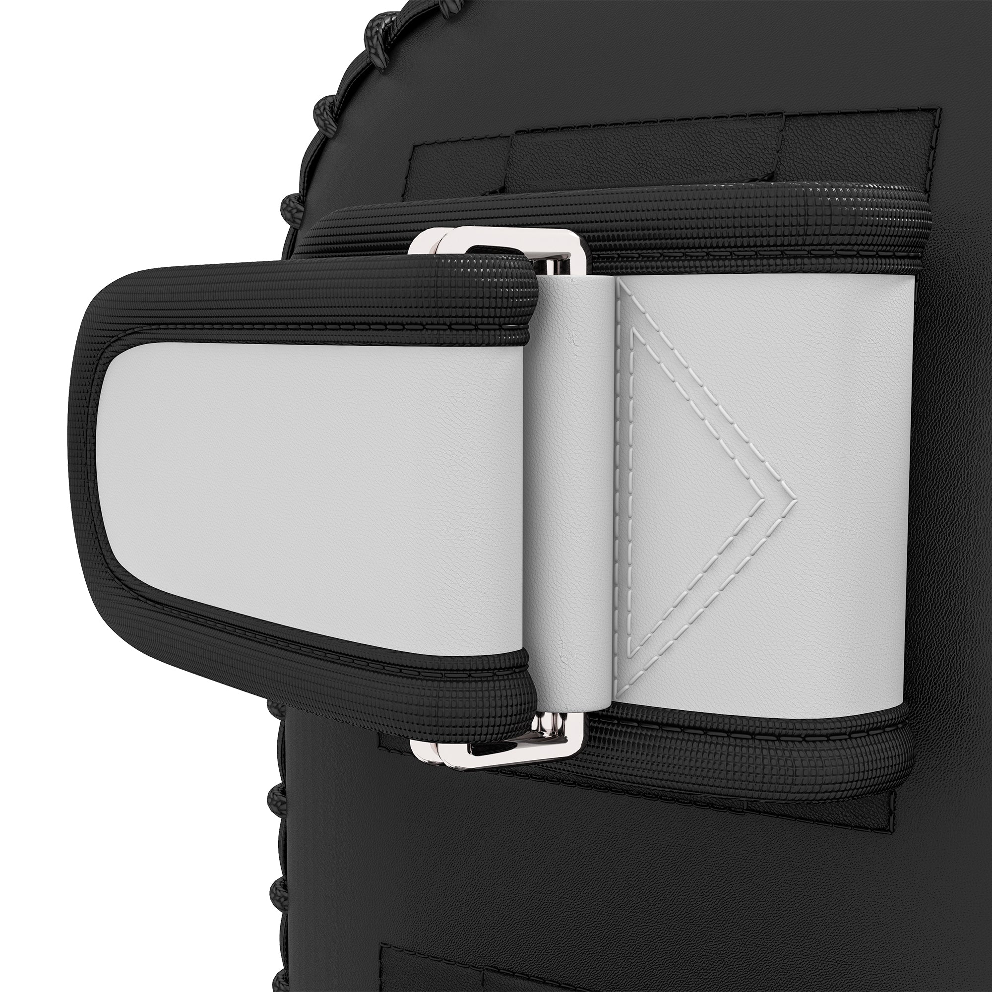 SPORTNOW Boxing and Muay Thai Punch Pad with Straps and Handle, 38x20x18 cm, Black