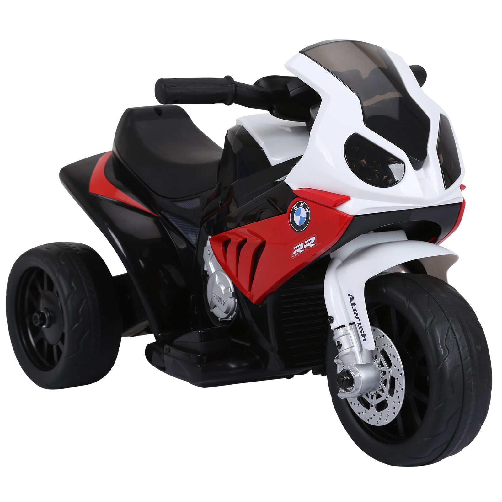 Electric Kids Motorcycle BMW S1000RR Electric Motorbike with Music, Headlights, Kids Electric Motorbike for Children aged 18-36 Months Red