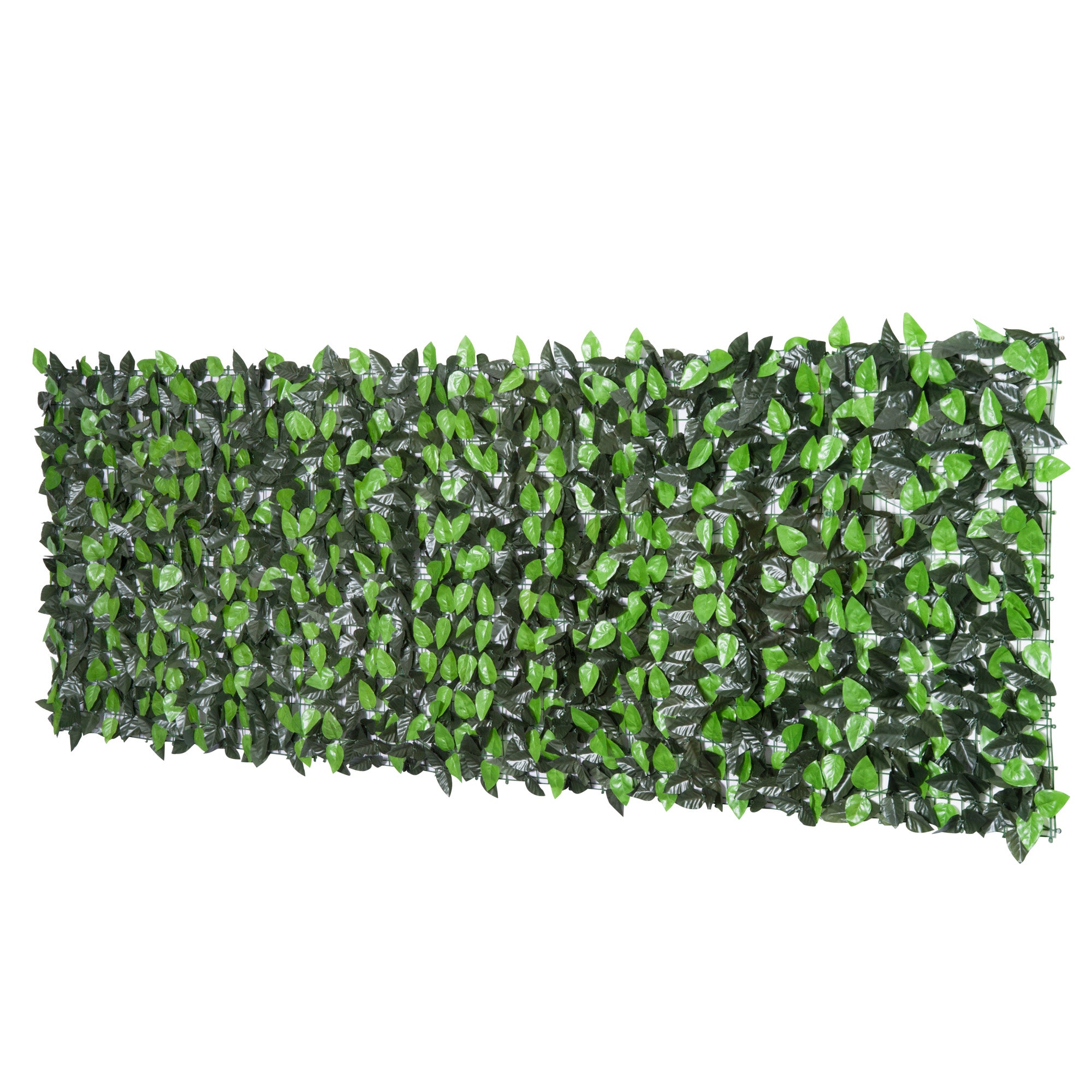 Artificial Hedge Privacy Screen, UV Protected Privacy Screen, Green Balcony Privacy Screen, Fence Privacy Screen with Leaves, Hedge Fence, Wall Artificial 300 x 100 cm for Garden Wedding