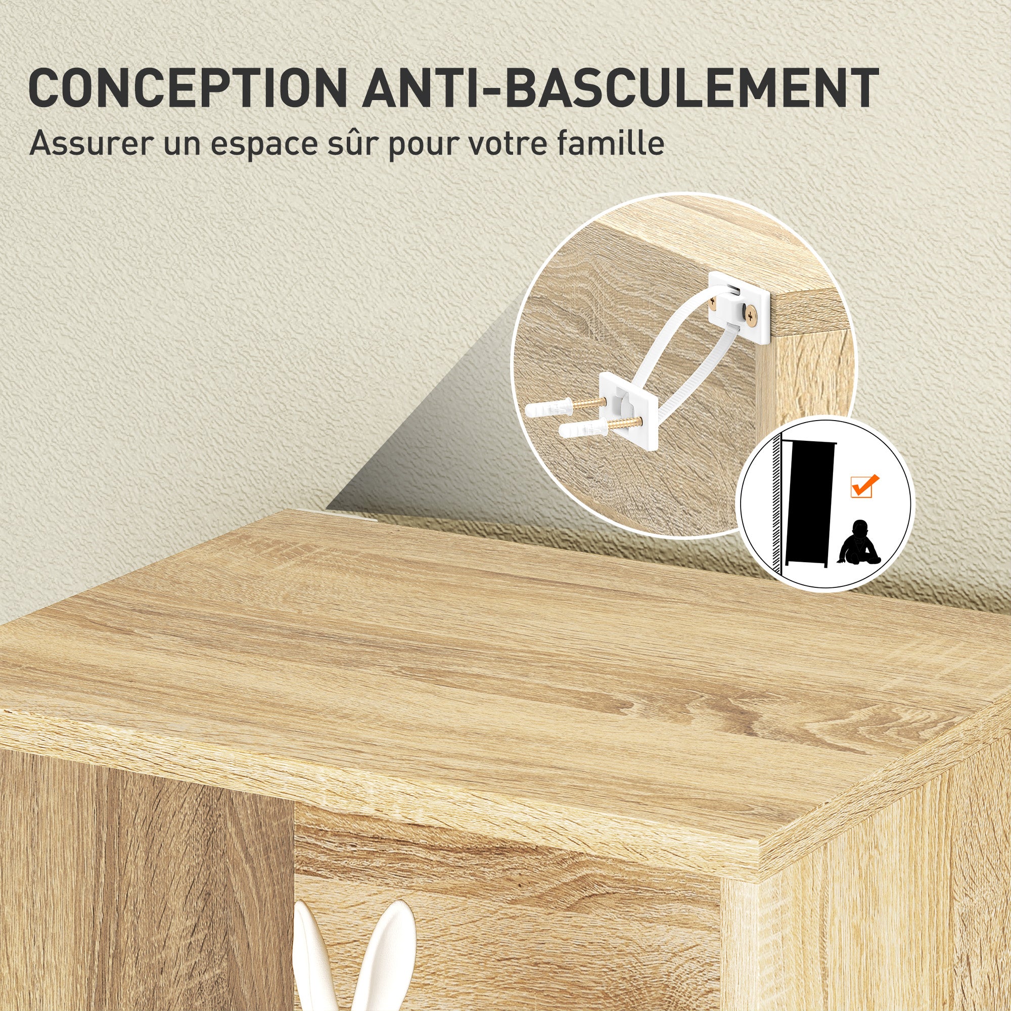 Bookshelf, 5-Tier Storage Shelf, Storage Unit with Adjustable Shelves for Living Room, Bedroom, Office, 30 x 24 x 133.5 cm, Natural Wood