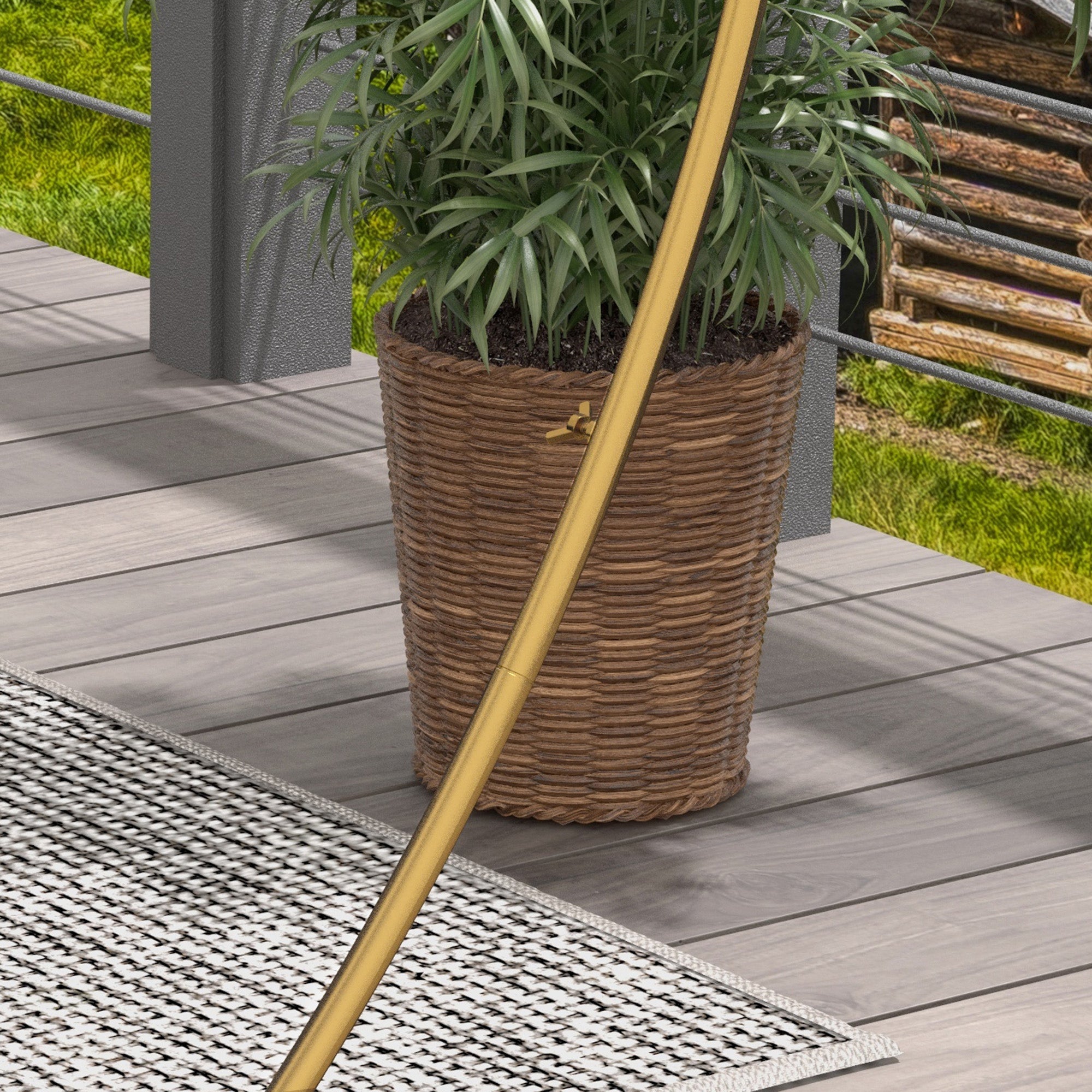 Golden Steel Wedding Balloon Arch for Climbing Plants for Wedding, Anniversary, Ceremony, and Banquet