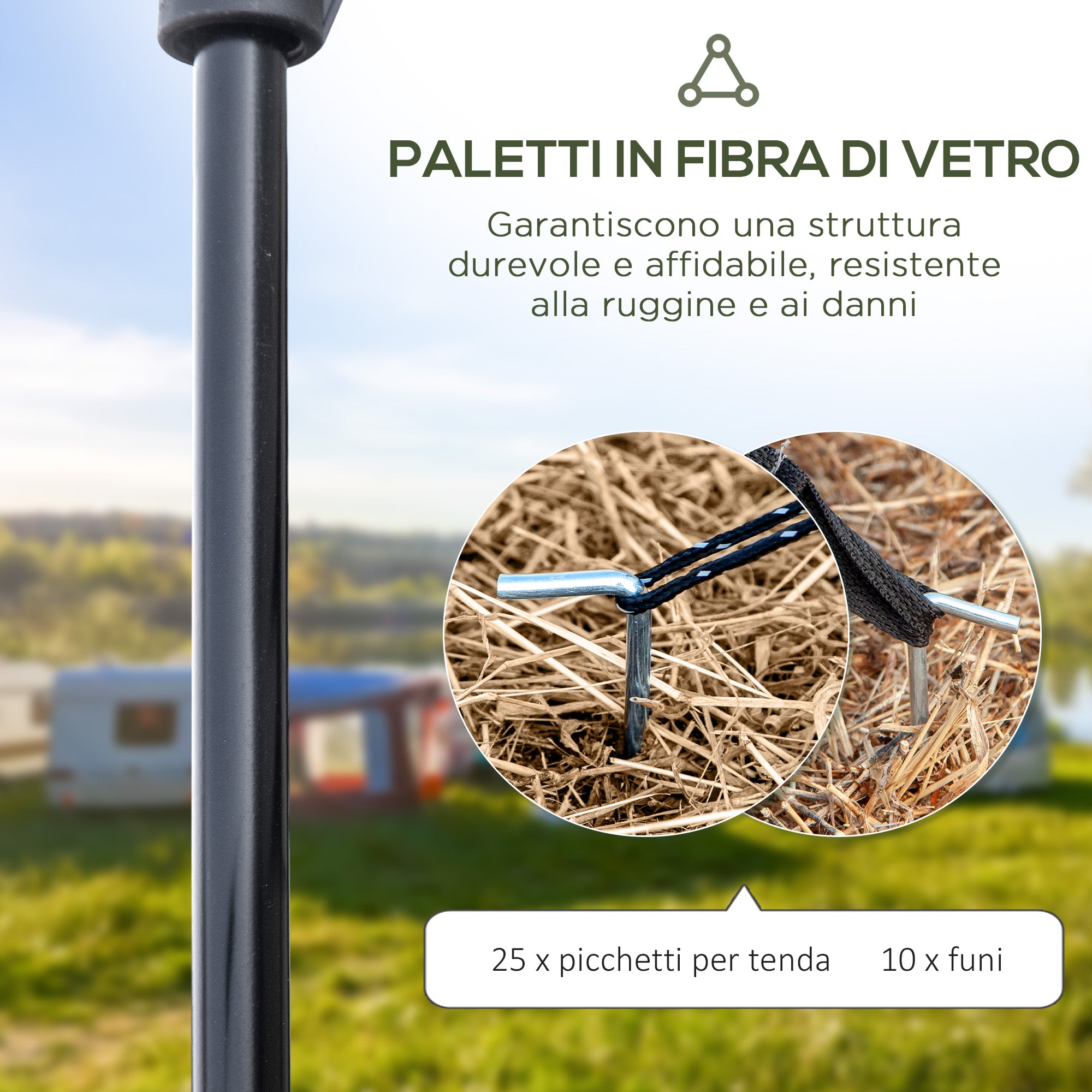 Camping Tent for 5-6 People with 2 Doors, Windows, and Storage Pockets Included, 475x315x215 cm, Blue