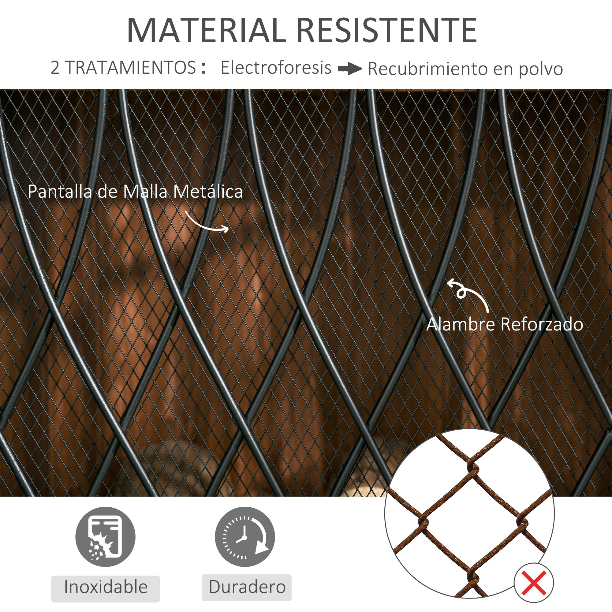 Folding Fireplace Screen Protective Fire Guard with 3-Panel Hinged Metal Structure 126x3x80 cm Black