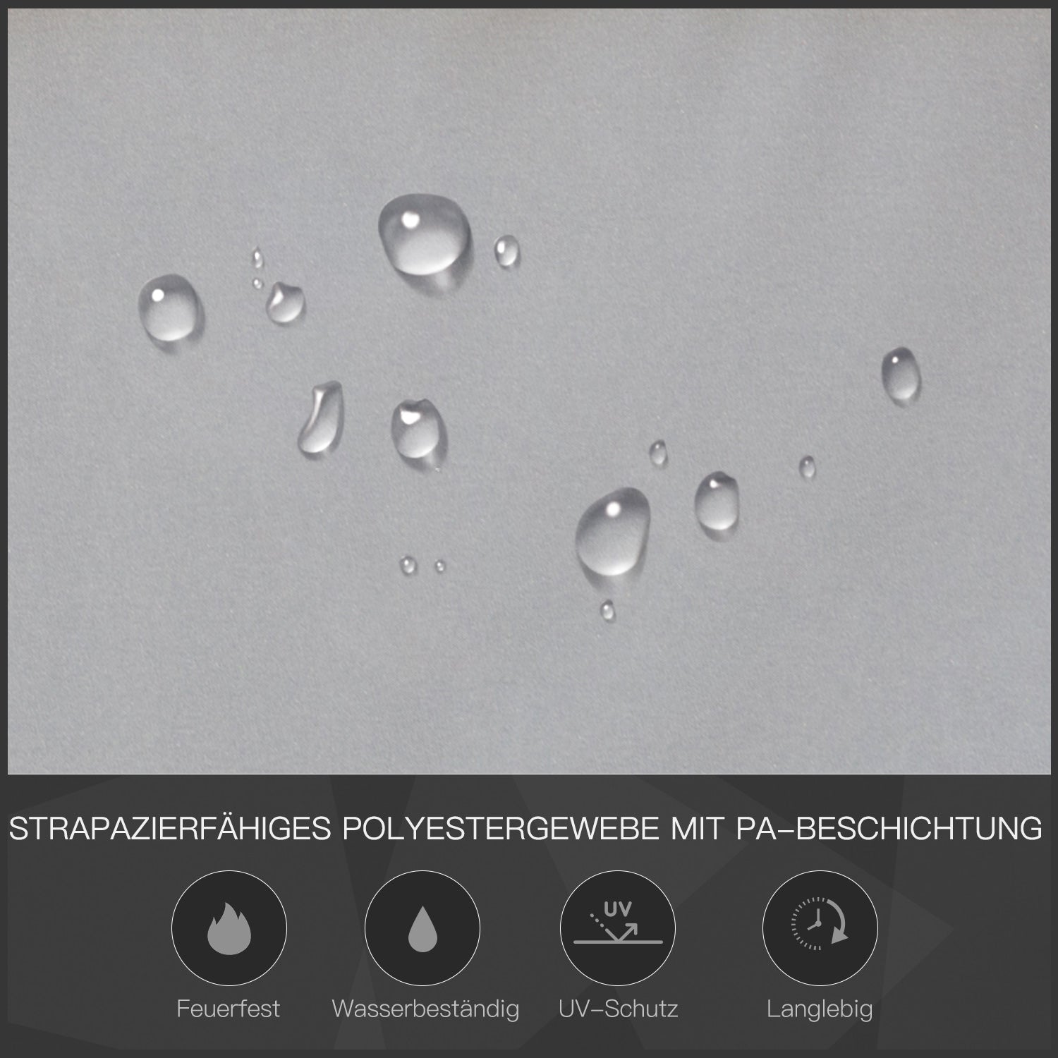 Grill Gazebo with Flame Retardant Roof, BBQ Gazebo with 2 Shelves, Polyester, Black, 218 x 138 x 216 cm