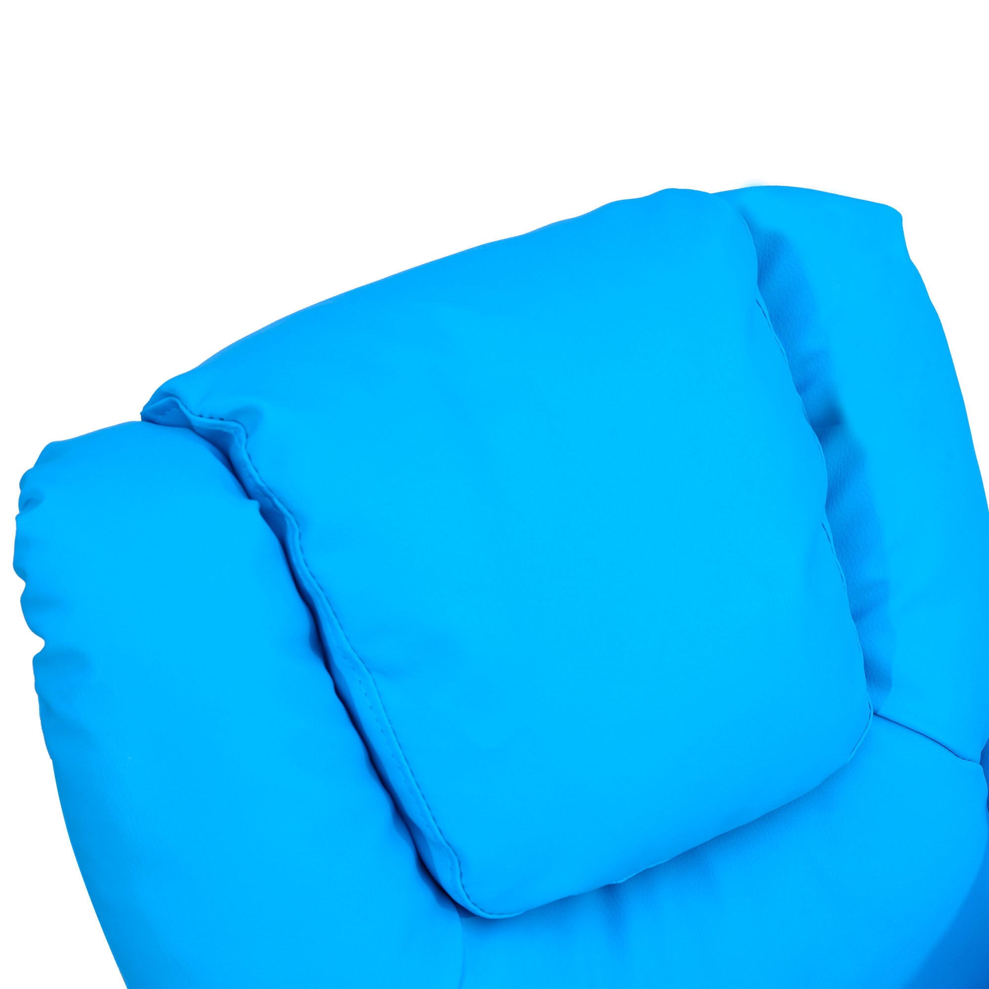 Children's Armchair, Mini Chair, Children's Sofa for 3-6 years old, Reclining Function, Built-In Cup Holder, Blue, 62 x 52 x 69 cm