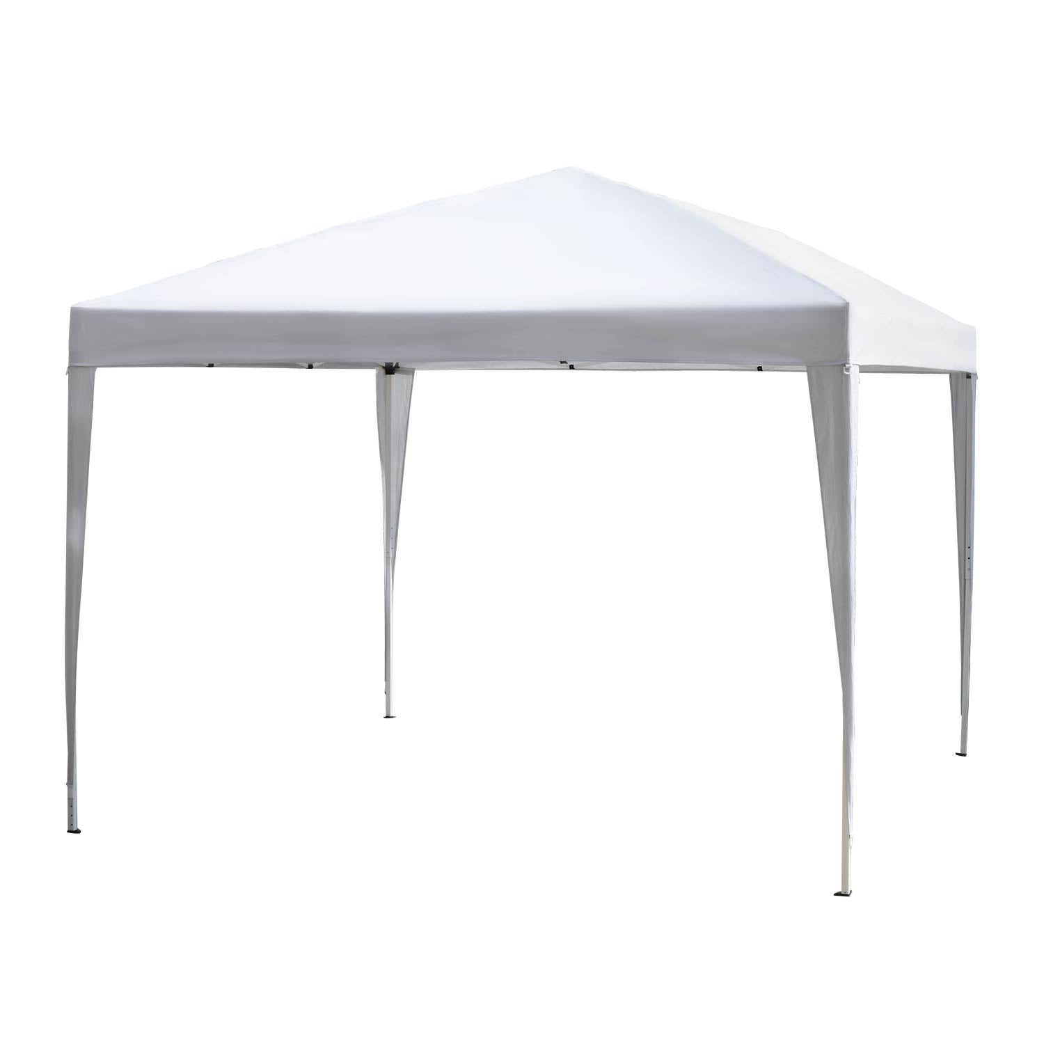 Pavilion approx. 3x3m, water-repellent Stable Winterproof Pop-up Folding Pavilion, UV Protection, Foldable Party Tent Garden Tent with Bag, Garden Pavilion for Camping Garden, White
