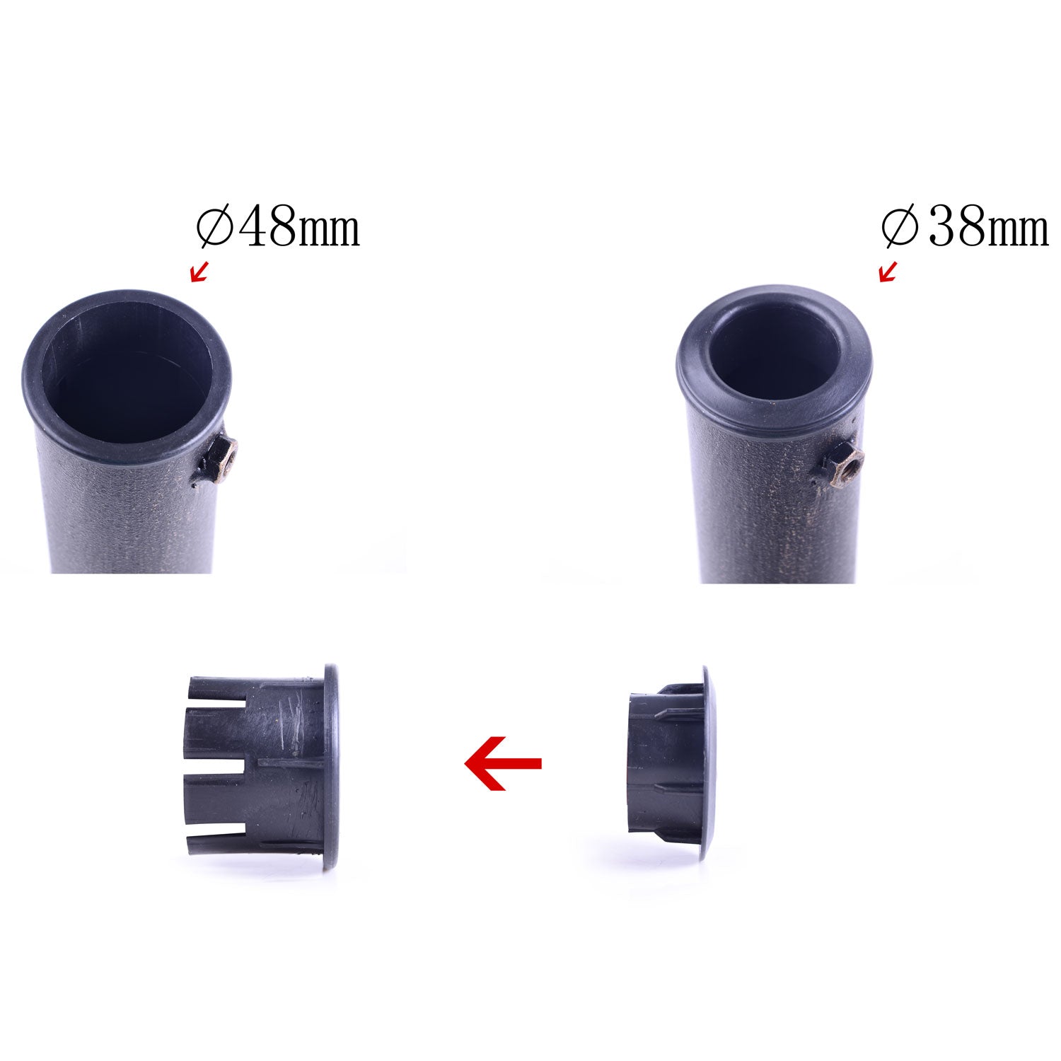 Umbrella Stand Polyester Resin 9kg Umbrella Base for Umbrella Pole of 38mm/48mm Diameter Stand for Garden, Balcony, Bronze