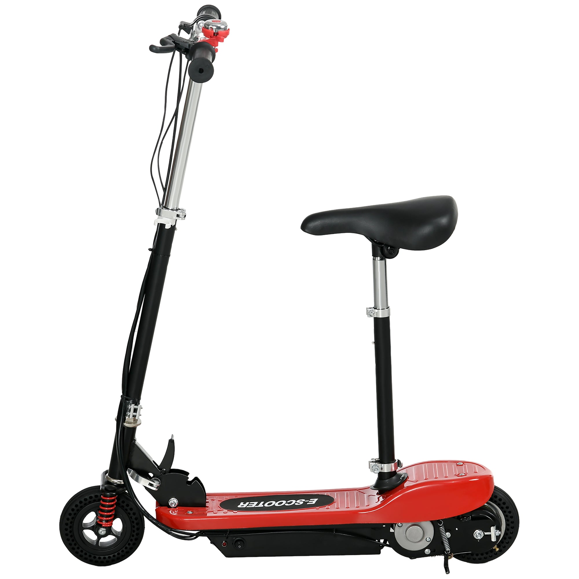 120 W Foldable Electric Scooter for Kids 7-14 Years Old, Max 15 Km/h, 2 Wheels Red