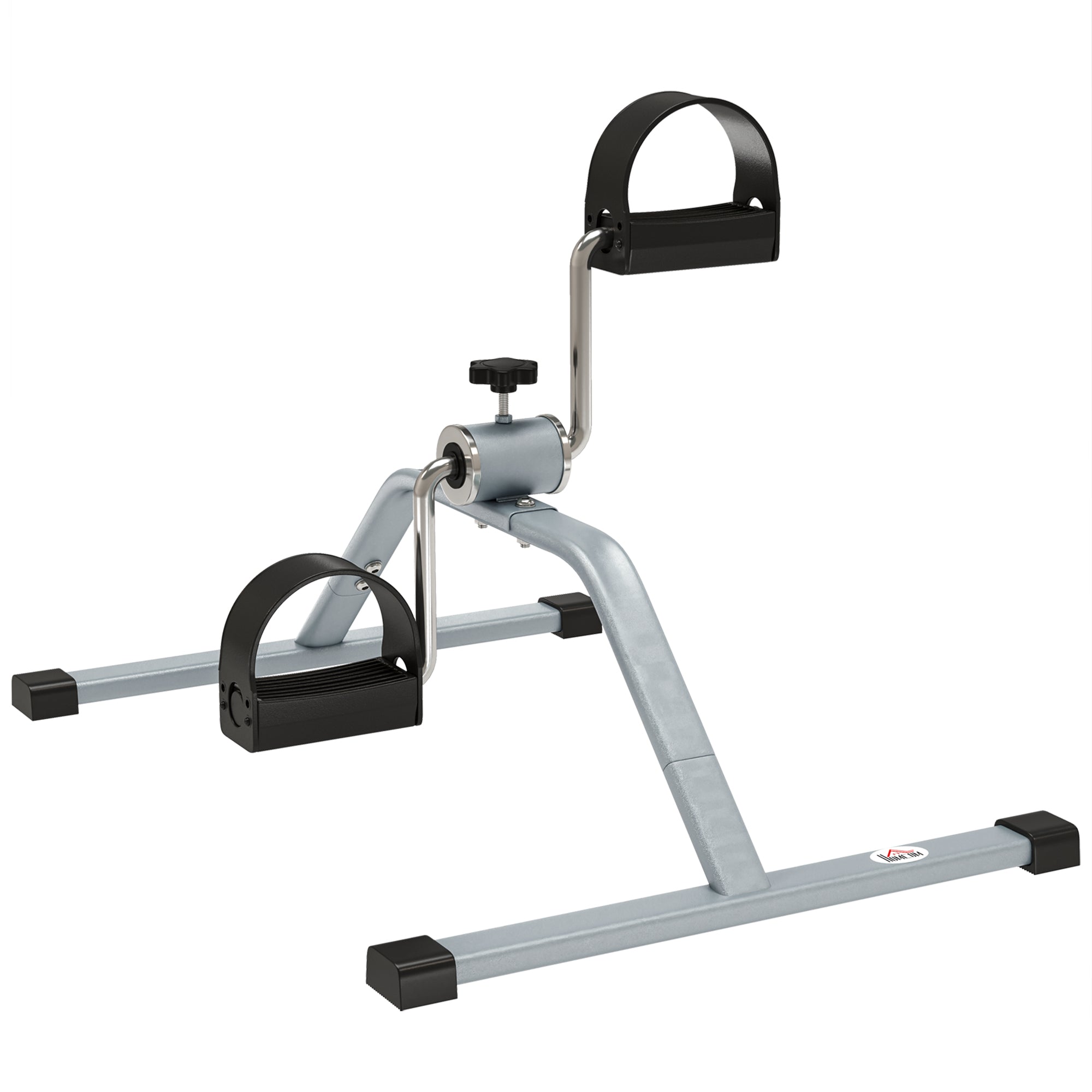 Mini Steel Static Exercise Bike 2-in-1 Arm and Leg Exercise Device Portable Design for Fitness Enthusiasts at Home or Office 40x53x29cm