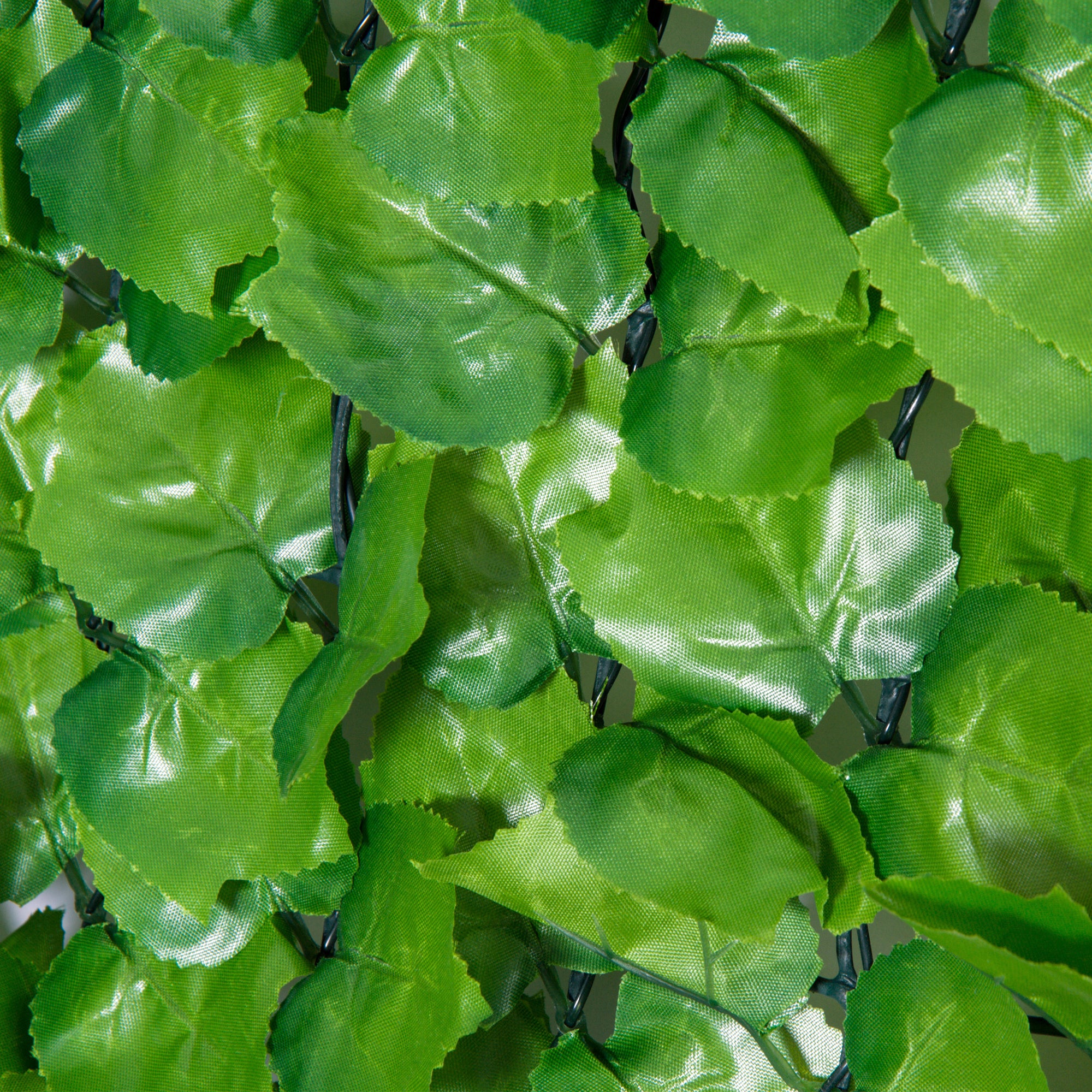 Artificial Hedge Privacy Screen, UV Protected Privacy Screen, Green Balcony Privacy Screen, Fence Privacy Screen with Leaves, Hedge Fence, Wall Artificial 300 x 100 cm for Garden Wedding