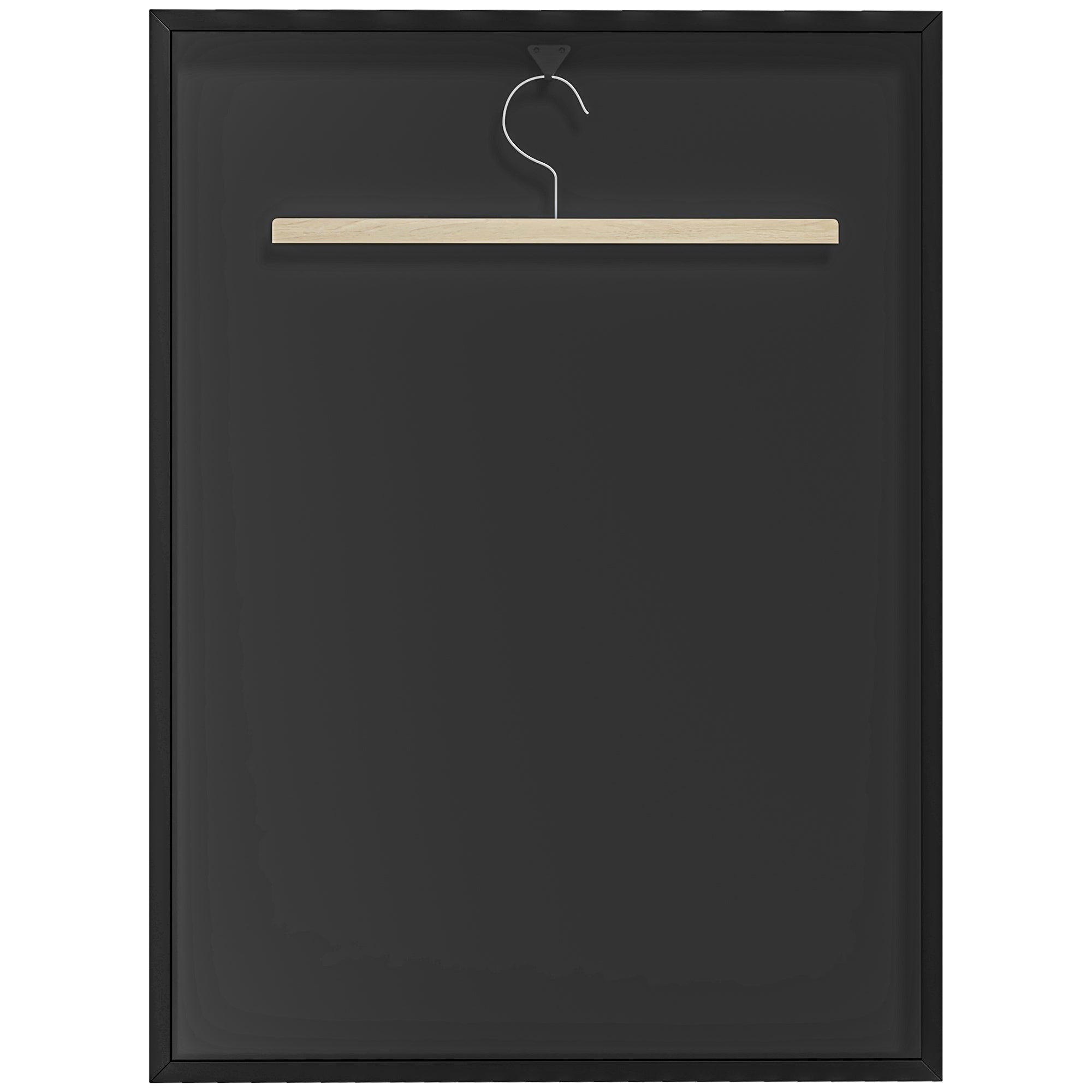 Frame box T-frame jersey frame in aluminum and UV protection acrylic, 60 x 80 cm