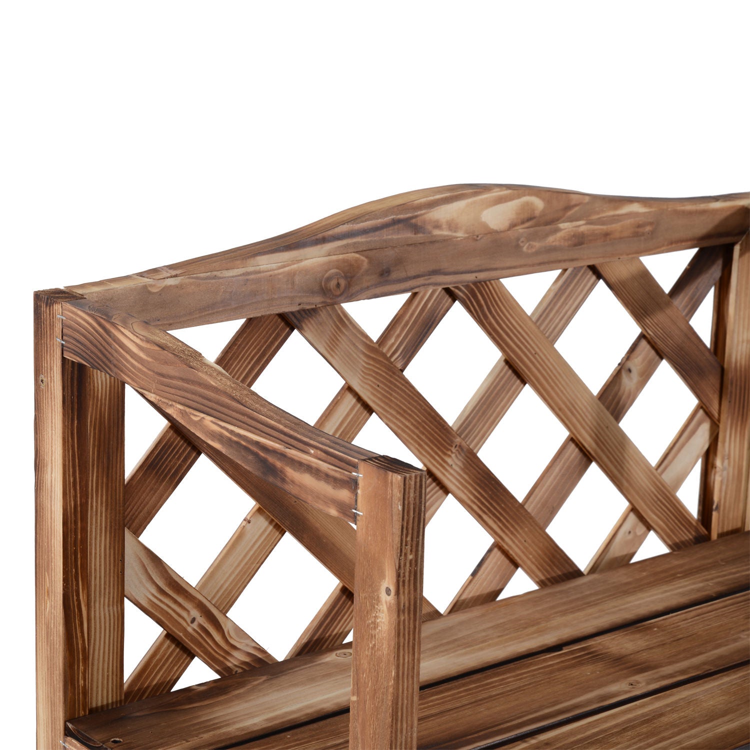 Flower Stand Flower Rack Plant Stand Flower Bench 3 Tiers Pine Wood (Model8)