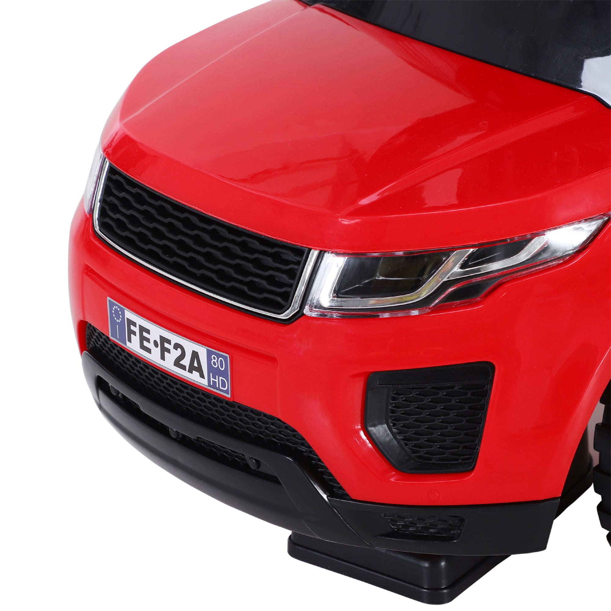Quad Ride-On Toy Car for Baby, No Pedal Children's Car Walker Racing Style with Speaker 62x28x41.5cm