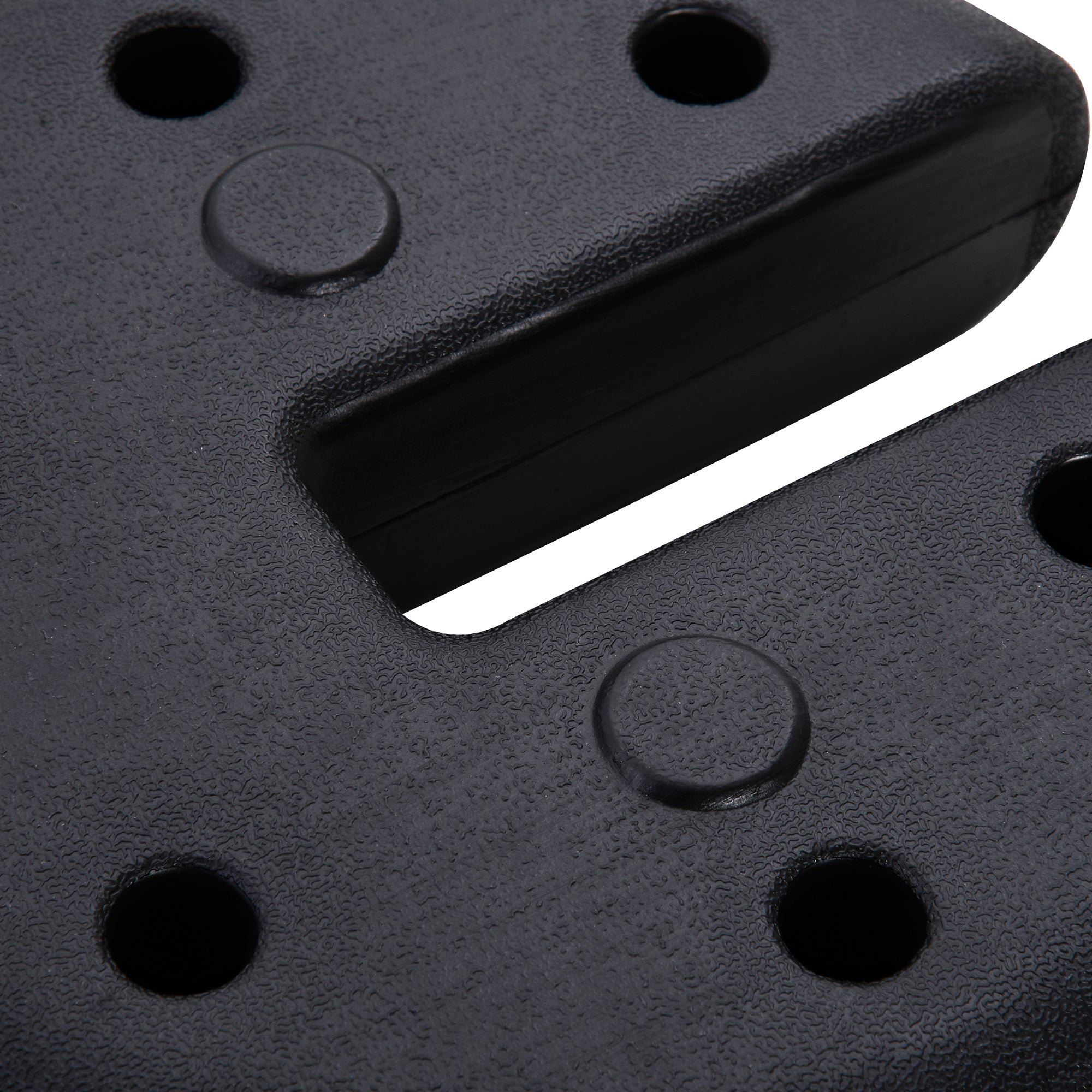 Pavilion Base 4 pcs Weight Party Tent Pavilion Weight Fillable up to 5 kg Weights for Pavilion Anchor for Pavilions Ø25 x 6 cm Black