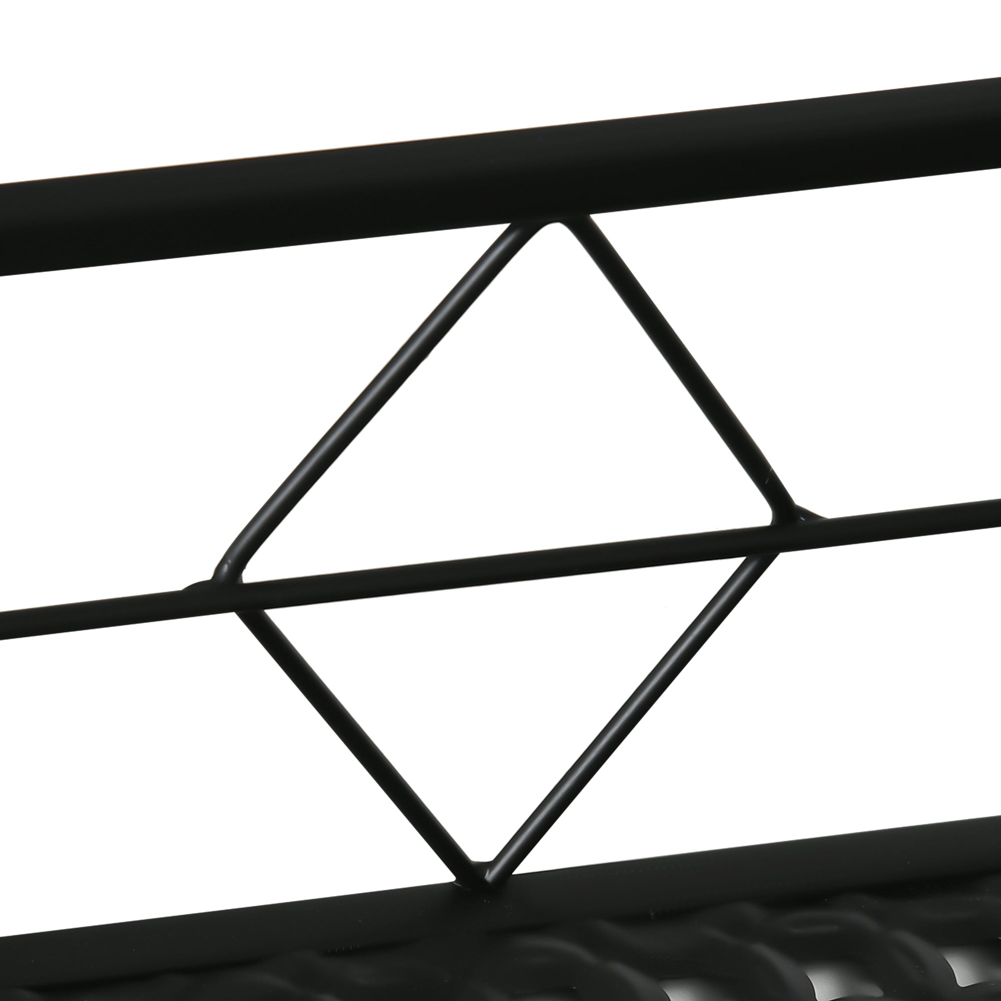 Outdoor Planter with Railing Hooks, Metal Balcony and Terrace Flower Pot Holder, Load Capacity Up to 20kg, 100x31x12cm, Black