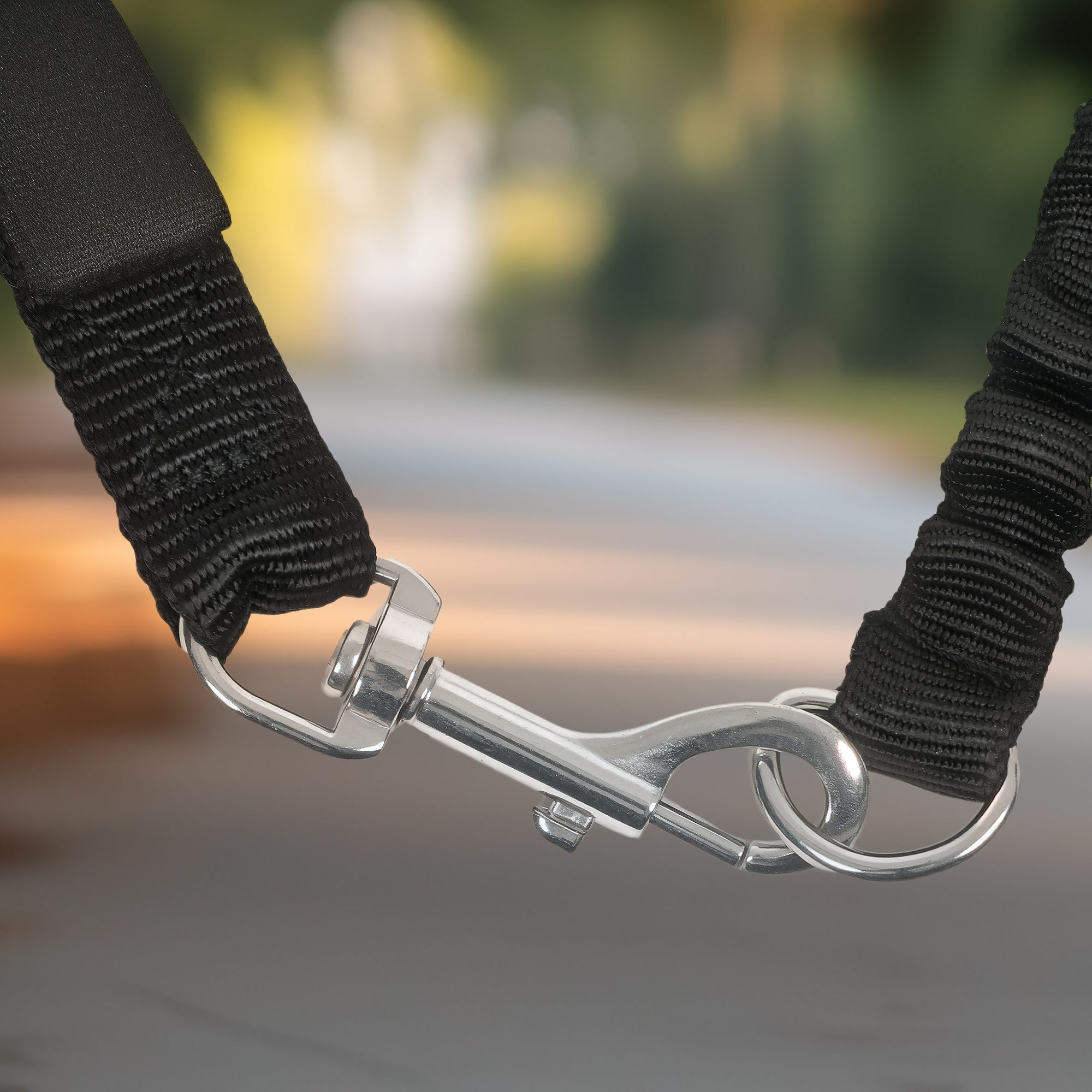 Dog Bike Leash Easy Installation and Removal Dog Leash for Bicycle, Cycling, Training, Jogging, Black