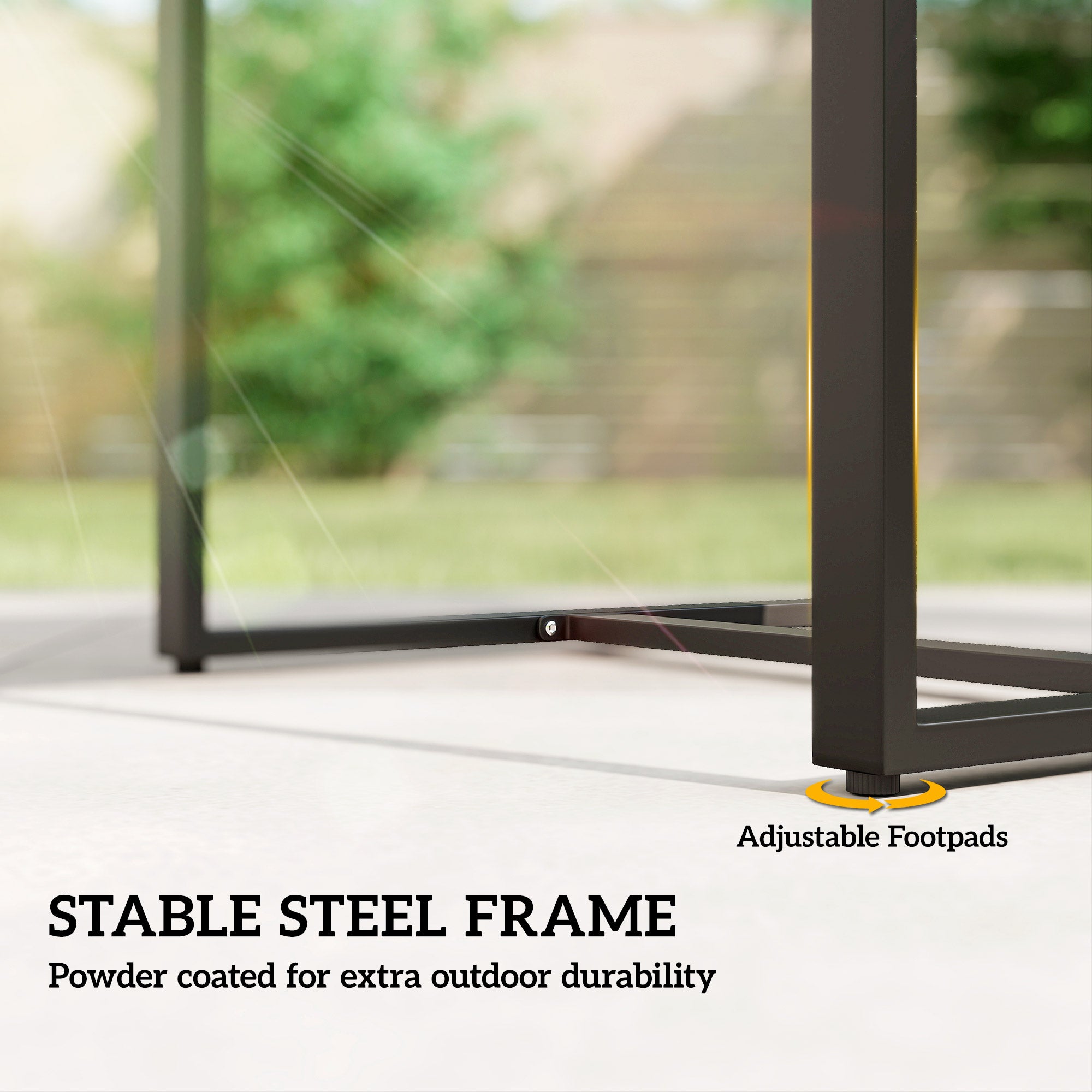 PE Rattan Bistro Set, 3-Piece Garden Set with 2 Chairs, Side Table, Removable Cushions, Balcony/Patio, Light Gray