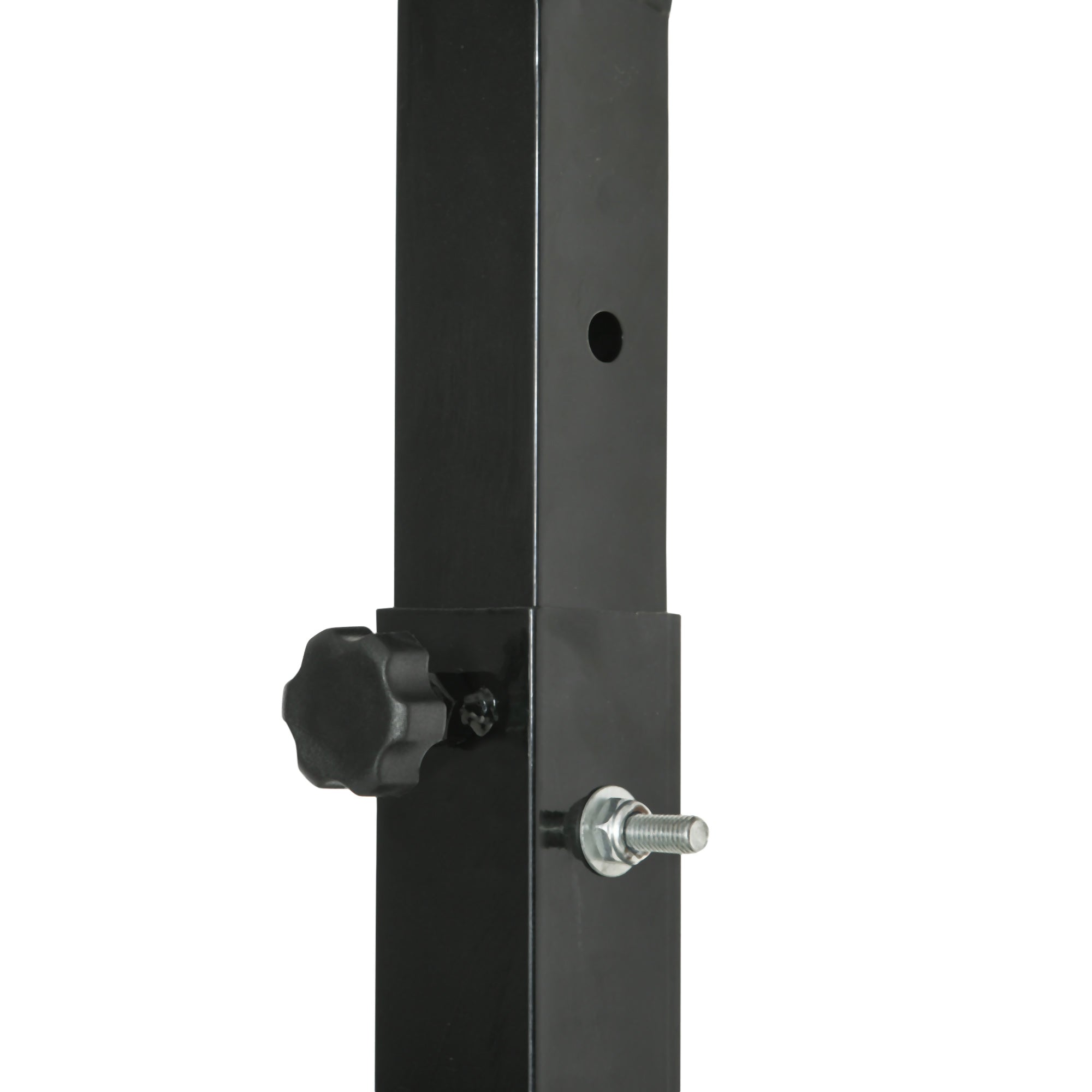 Basketball Stand with Wheels Rollable 210-260 cm Height Adjustable Basketball Hoop with Stand Suitable for Outdoor and Indoor Areas Steel Plastic Black