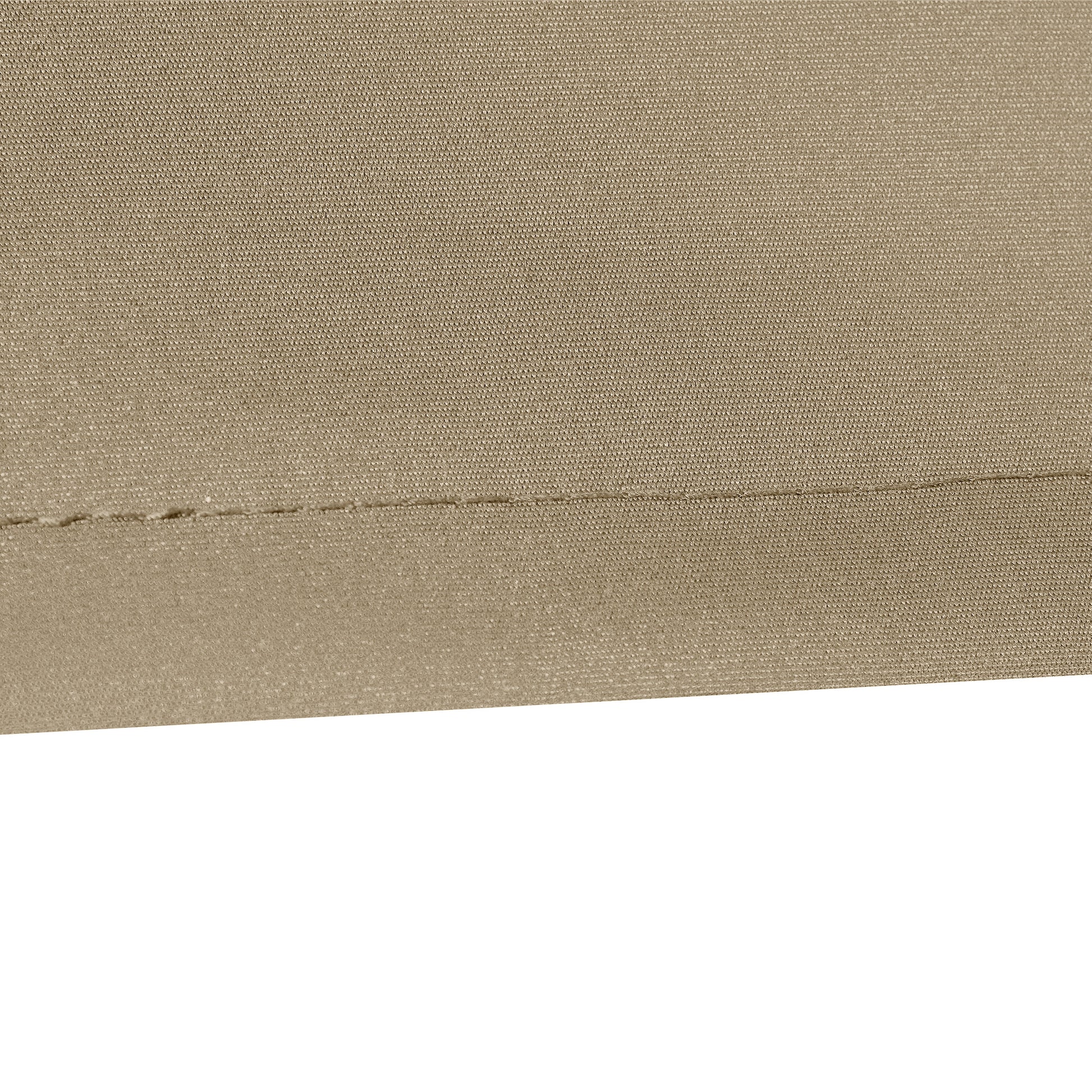 Replacement Awning Canopy - Soft Wave Valance - High Density 280 g/m² Anti-UV Polyester 3.82L x 2.4W (projection) m Beige
