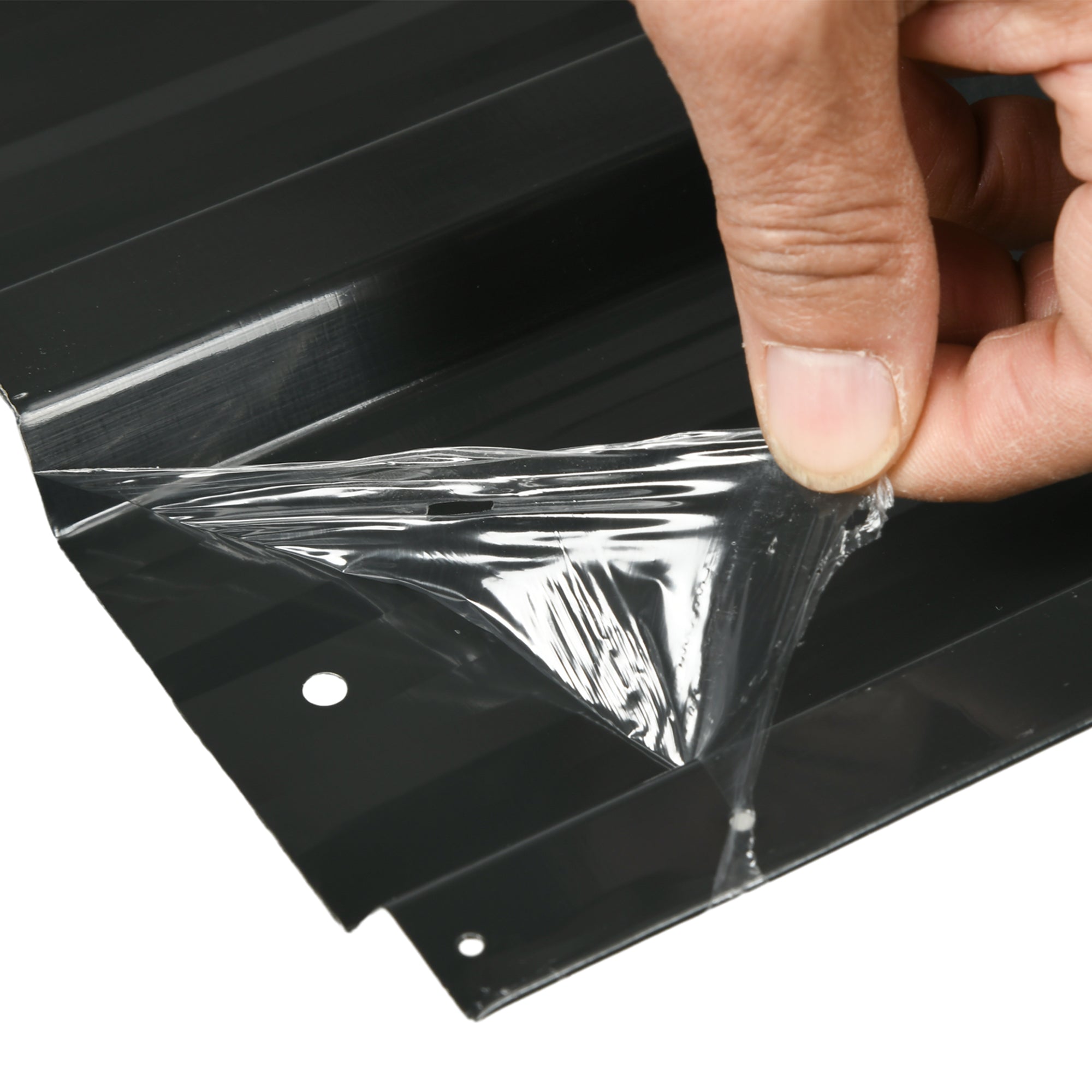 12 Pieces Trapezoidal Sheet 129x45cm 7m² Galvanized Roof Sheet 0.25 mm Weatherproof Profile Sheet Galvanized Steel Roof Panels Steel Sheet Corrugated Panels for Roof Tool Shed Carport Dark Grey