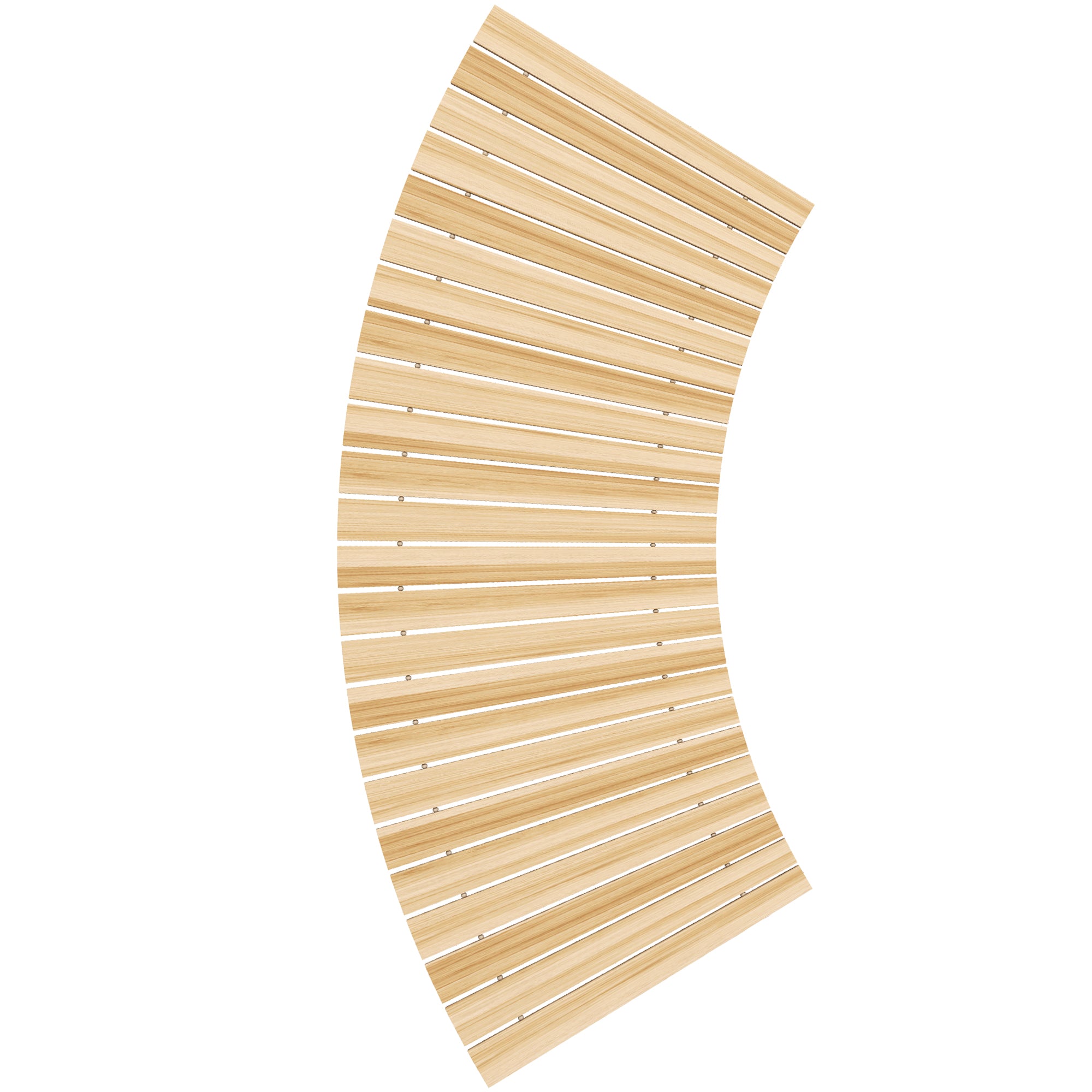 120 cm Garden Path, Rollway Garden Tread Decorative Wooden Tread Made of Pine Wood, for Garden, Balcony, Nature