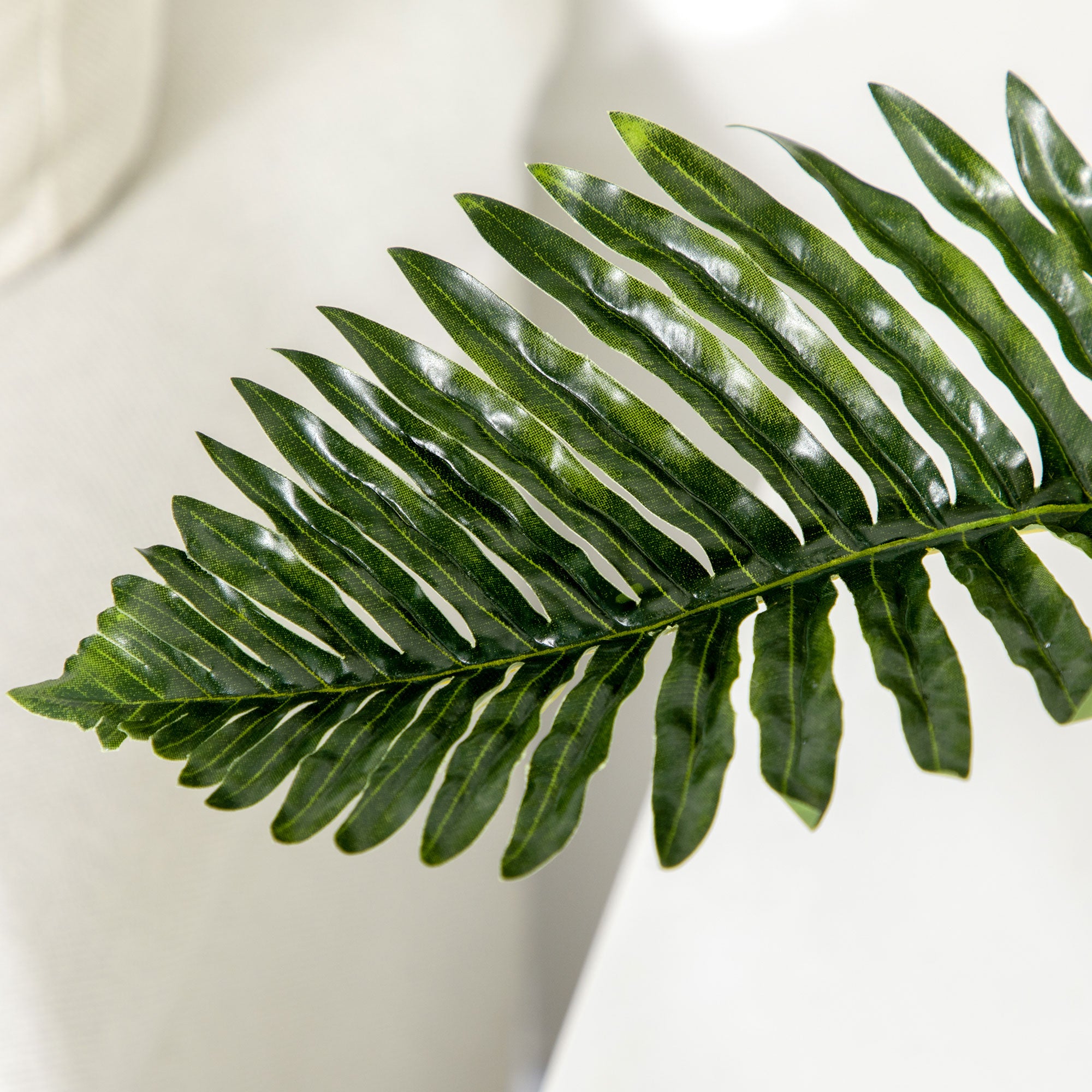 Artificial Plant, Fake Plant, Artificial Palm Tree with Pot, Indoor Plant for Living Room, Bedroom, 50 cm, Green