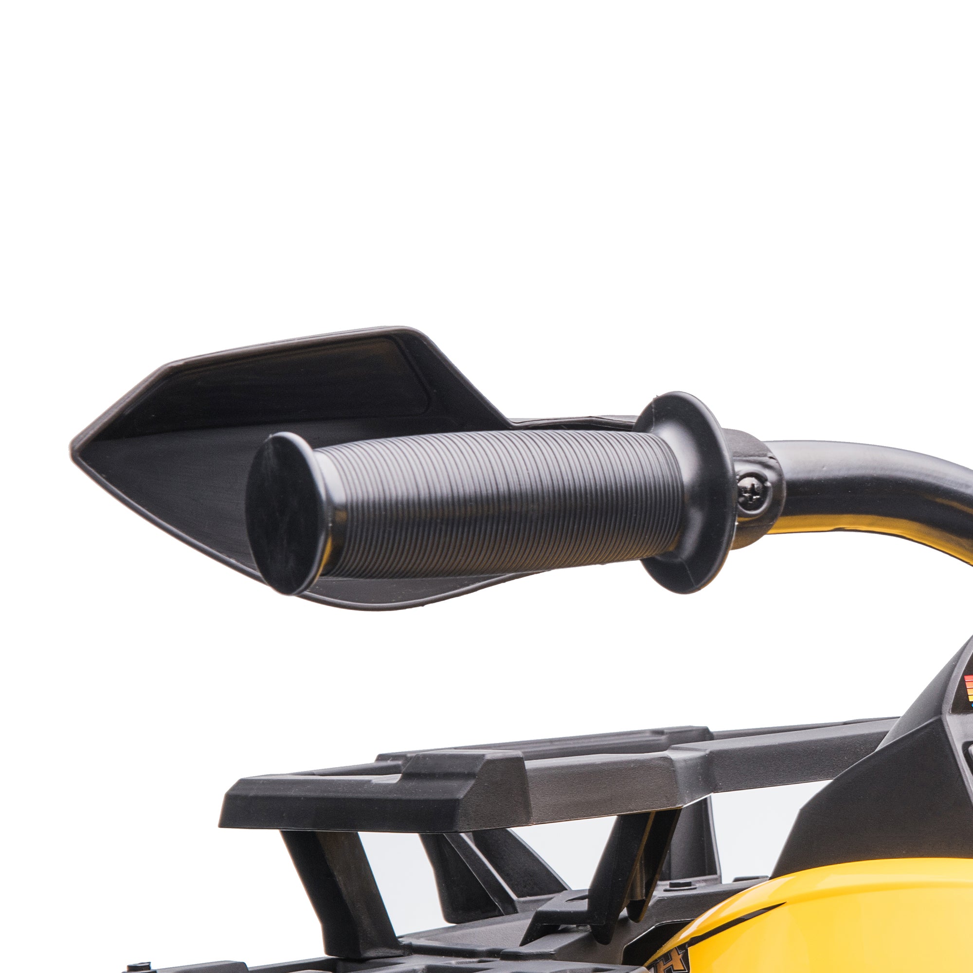 Electric Quad for Kids, 12V 10Ah Kids' Quad with Forward, Reverse Function, 2 Motors, USB Connection, MP3 Music Player, Kids Vehicle with Headlight 3-8 km/h, for 3-5 Years, Yellow