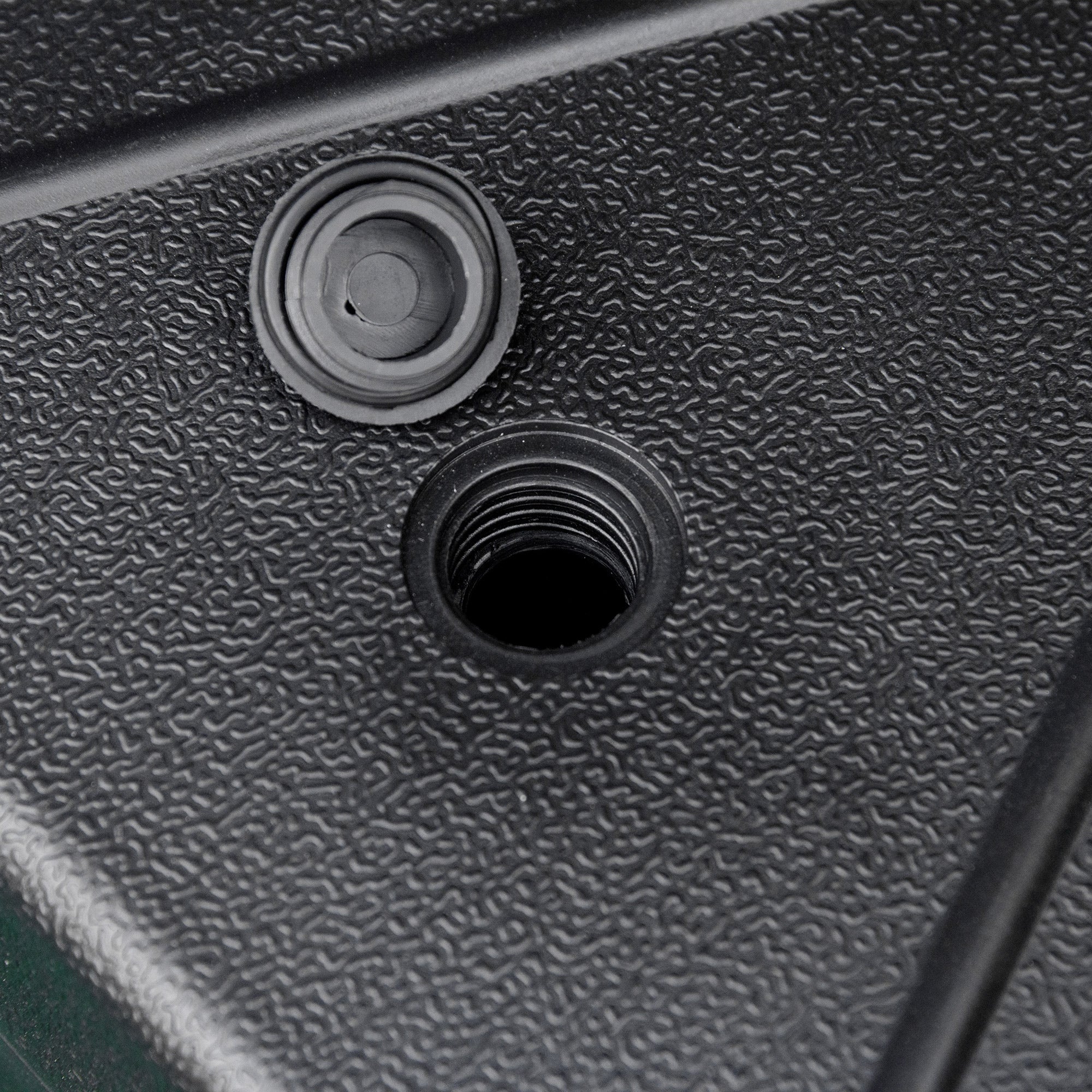 Umbrella Stand up to 40kg Fillable Umbrella Stand Octagonal Umbrella Holder, Umbrella Weight, Stand for Umbrella 38/48mm Pole Diameter, for Balcony, Terrace, Garden, Black