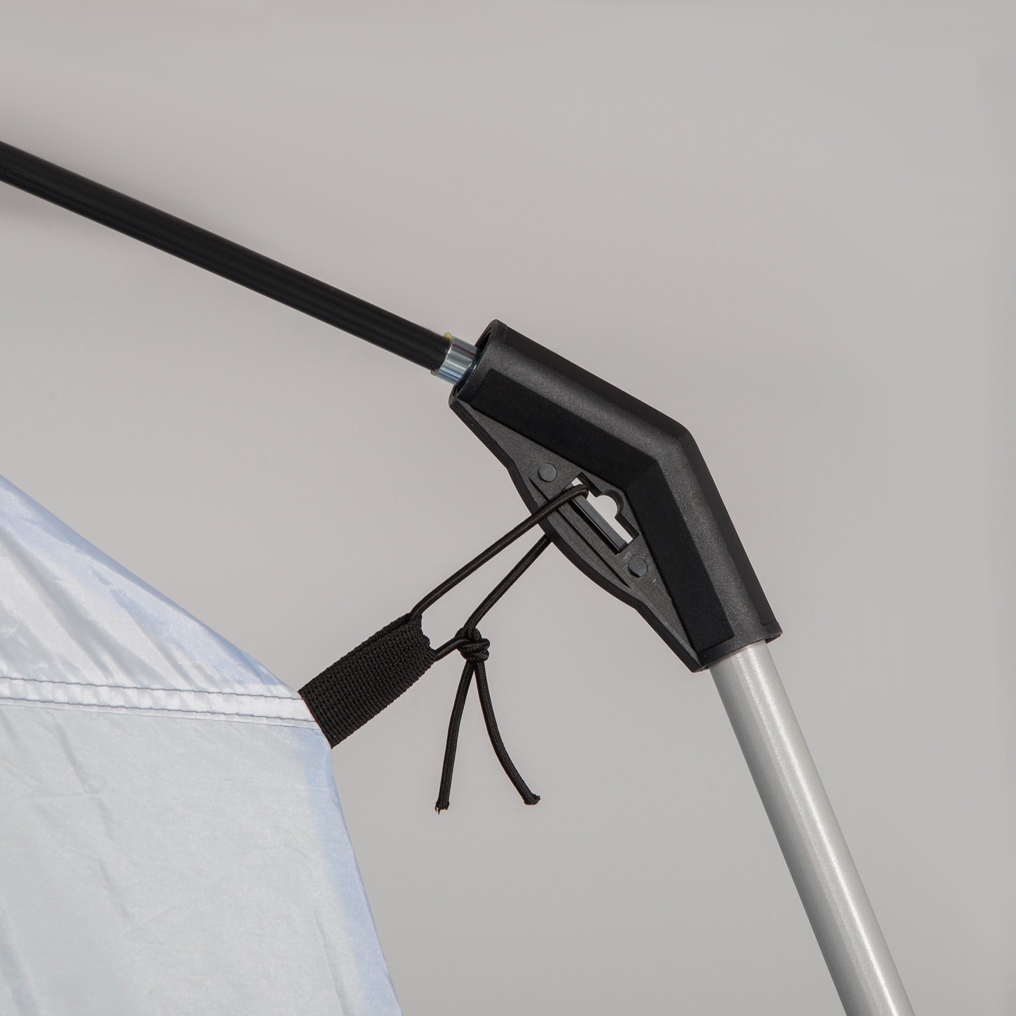 Family Camping Tent for 4-8 People with 2 Bedrooms Large Camping Tent with 2 Mesh Windows and Pockets Waterproof 400x275x210 cm Gray and Light Blue