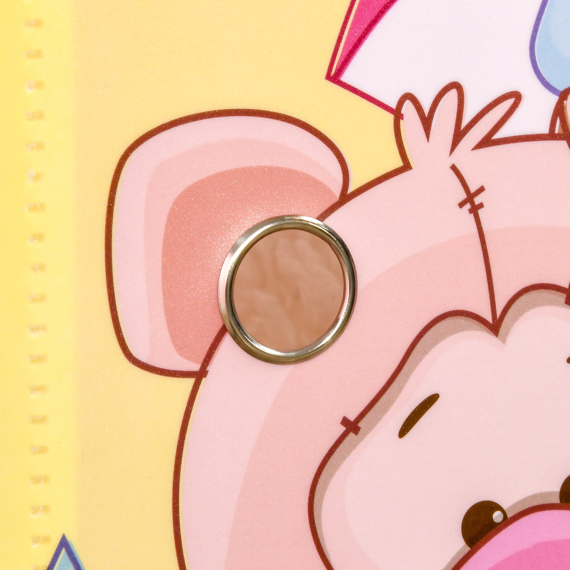 Modular Shoe Rack Modular Wardrobe Shoe Rack with Animal Designs for Indoors, 8 Cubes 35x45x35cm in PP Plastic and Steel, 74x47x144cm, Pink