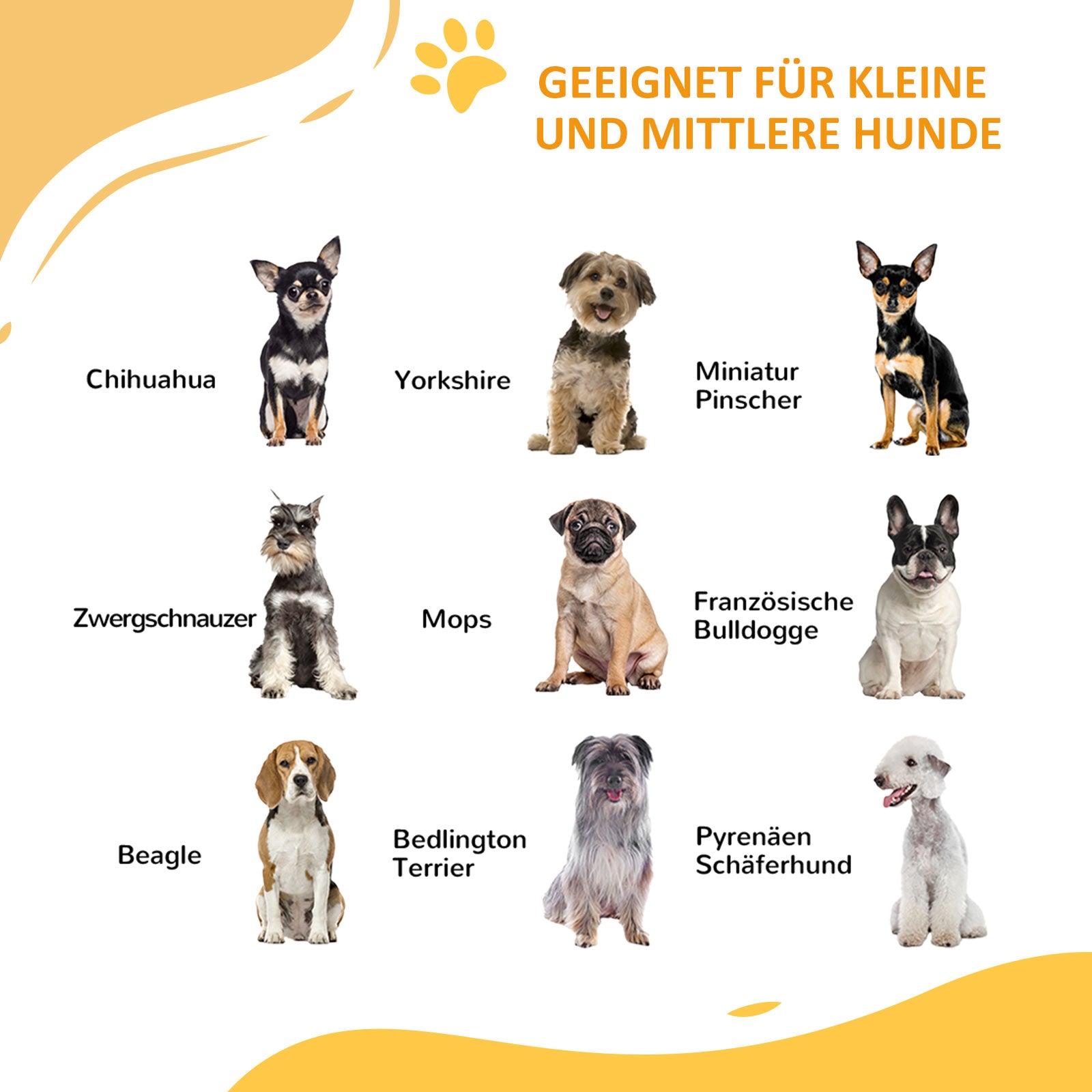 Dog Stair Gate, Dog Barrier Gate with Self-Closing Door, 74-100 cm, Door Guard with Cat Flap, No Drilling, Dog Barrier for Dogs, White