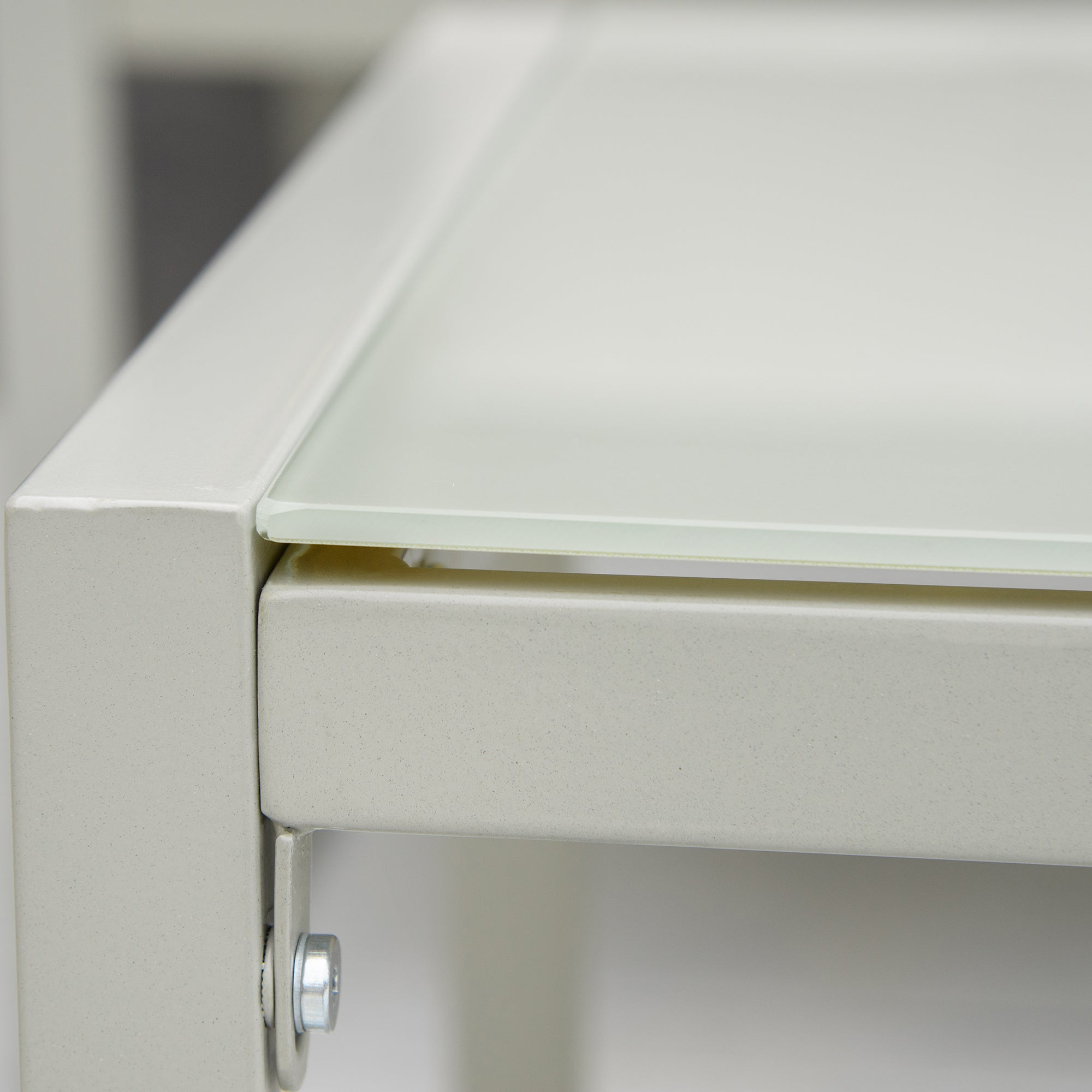 4-Piece Rattan Garden Furniture Set Double Sofa 2 Single Armchairs and Glass Coffee Table with Removable Cushions for Outdoor Terrace Gray