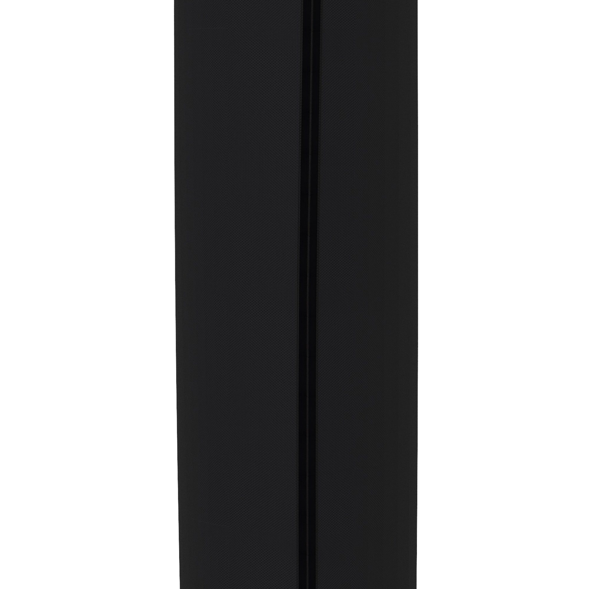 Garden Umbrella Cover Waterproof Oxford 420D Parasol Cover with Zipper for Outdoor Garden 178x25/35 cm Black